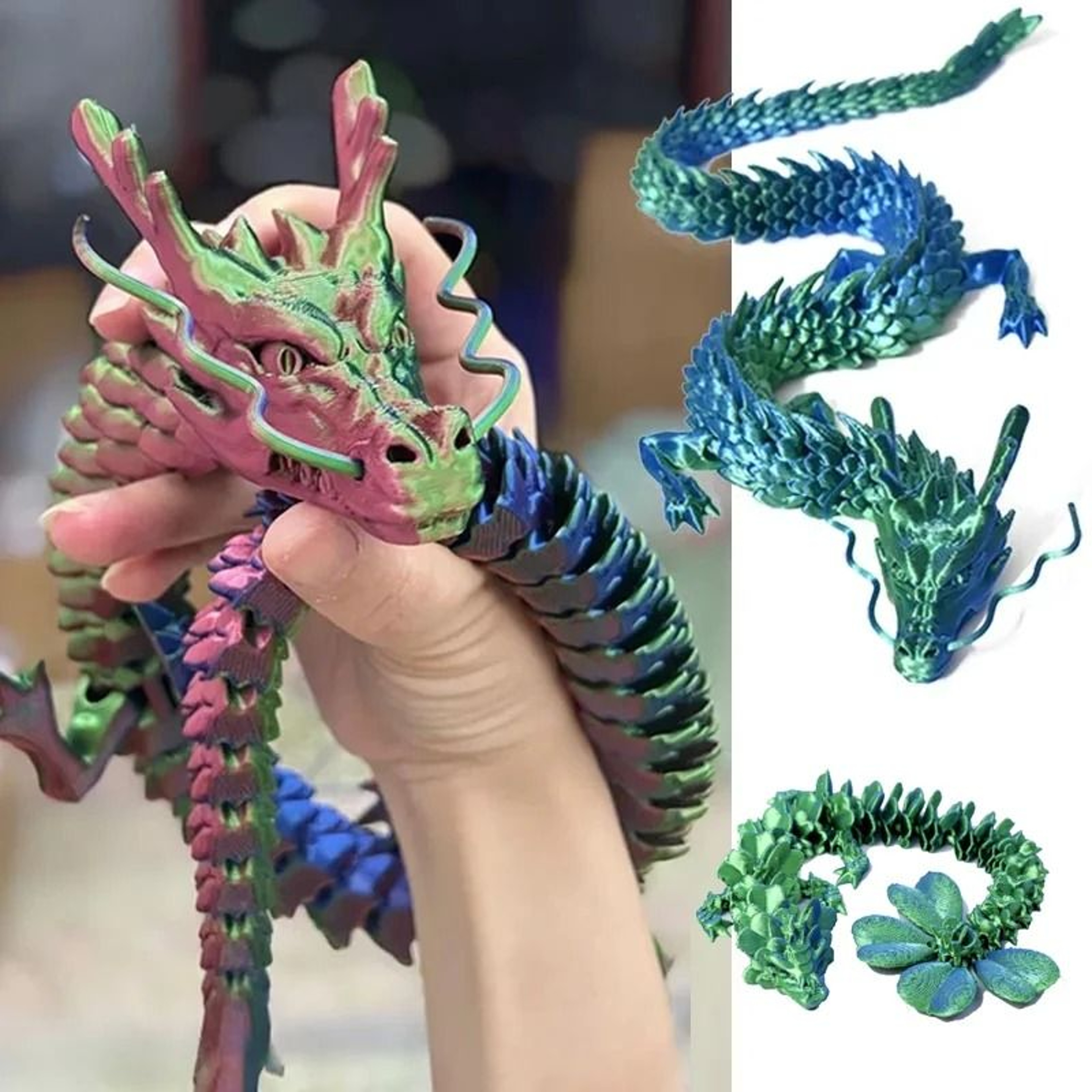 3D Printed Articulated Animal Collection 3