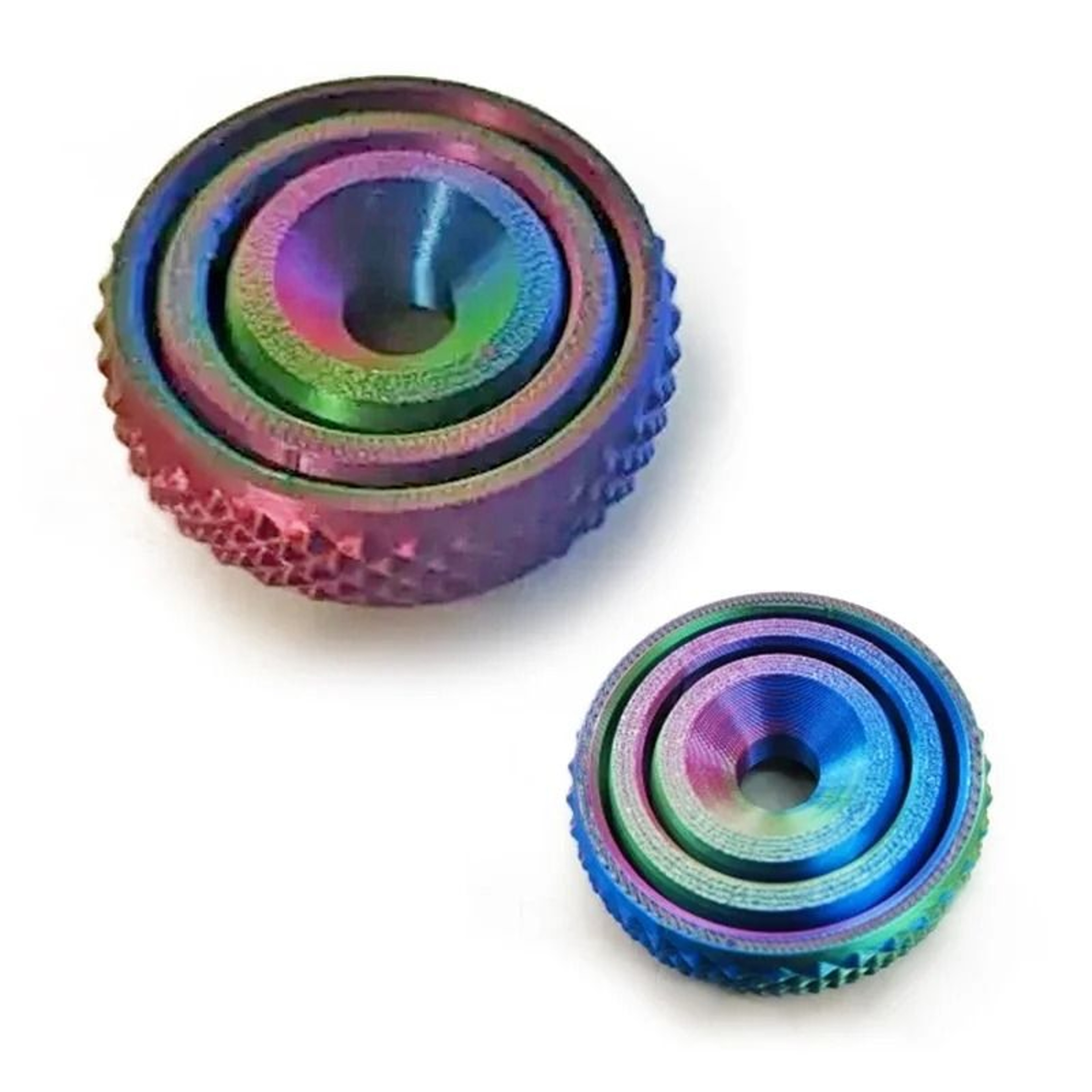 3D Printed Rotating Gyroscope Fidget Toy 2