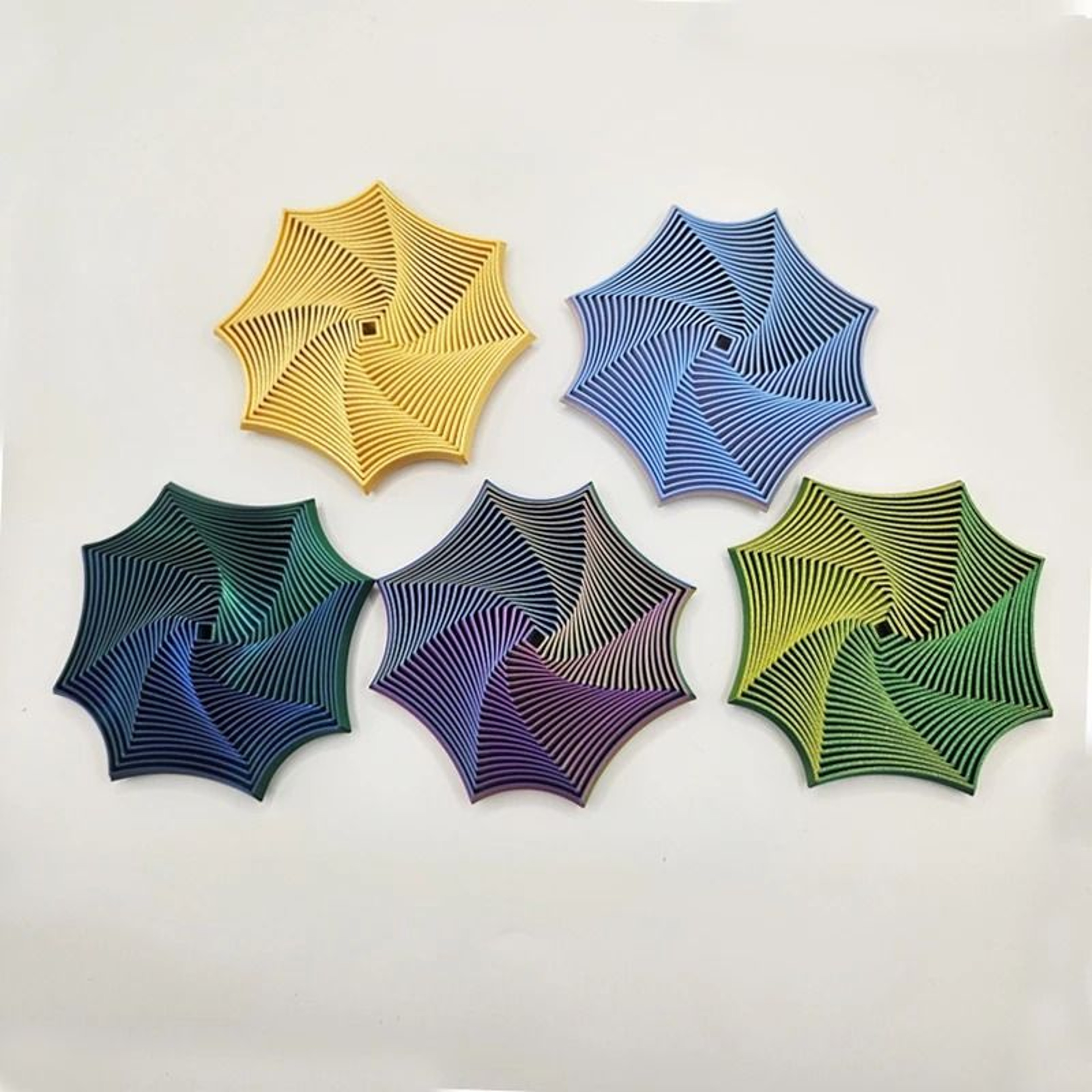 Octagonal Geometric Illusion Fidget Toy 2