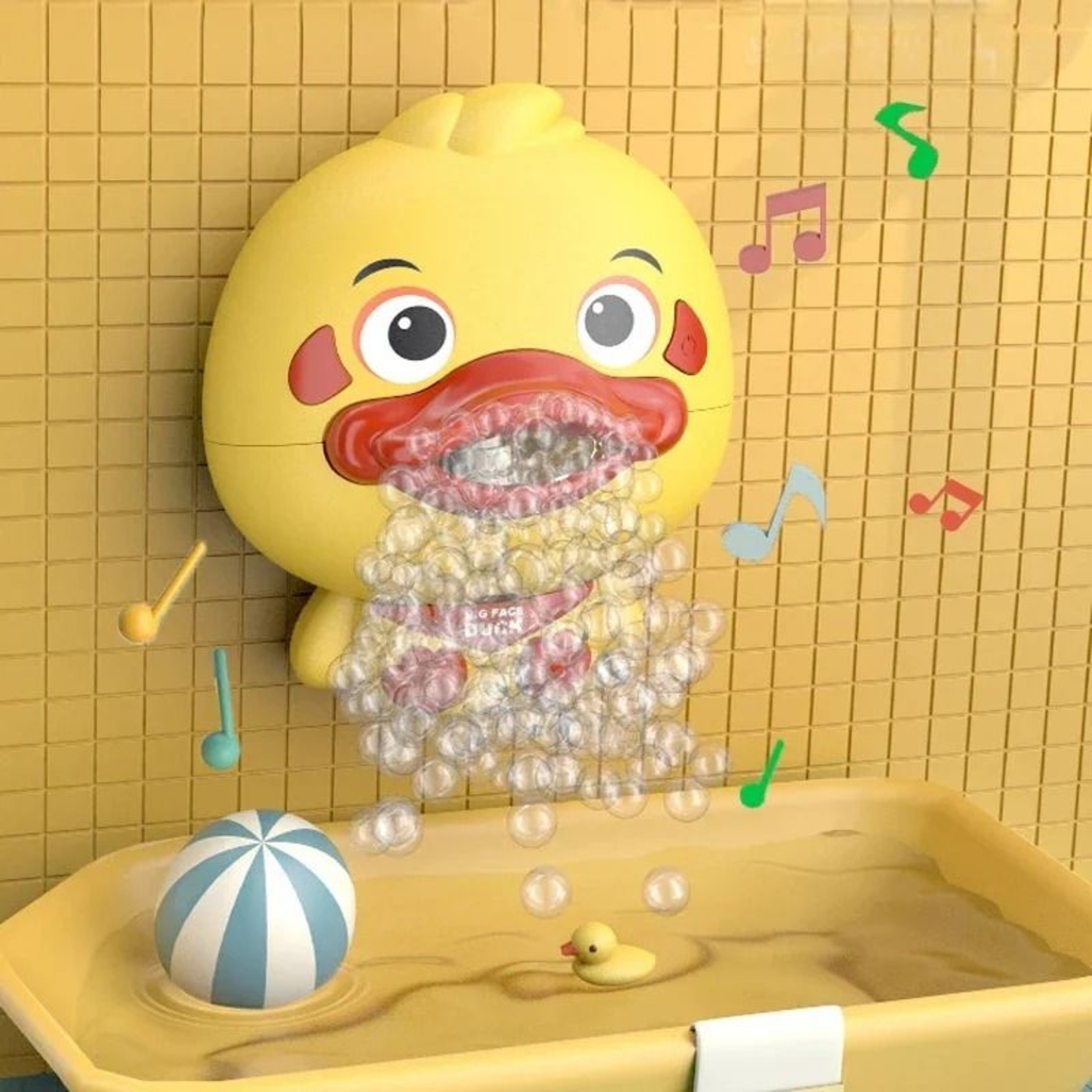 Bubble Duck Bath Bubble Maker Toy 0