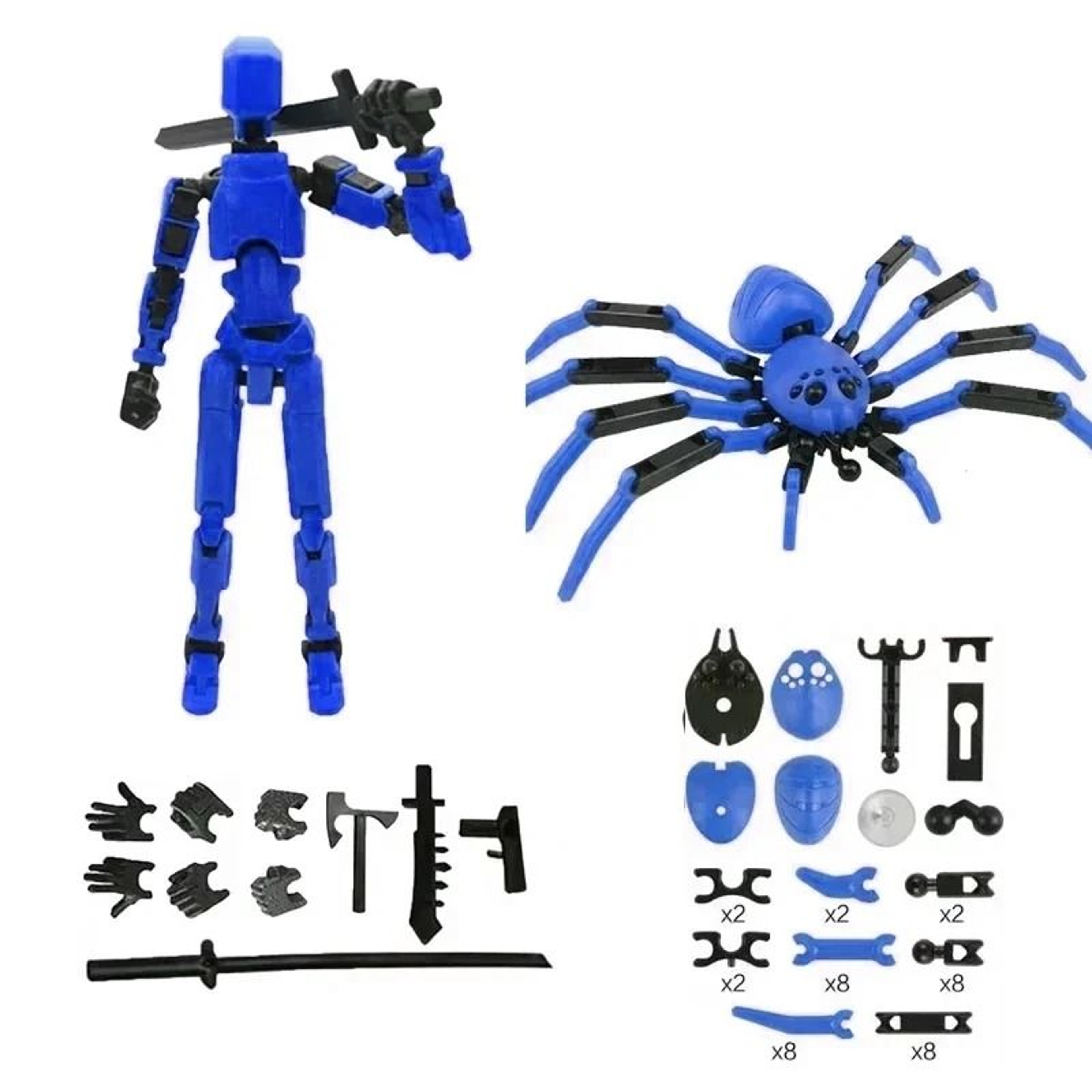 Articulated Robot Action Figure 6