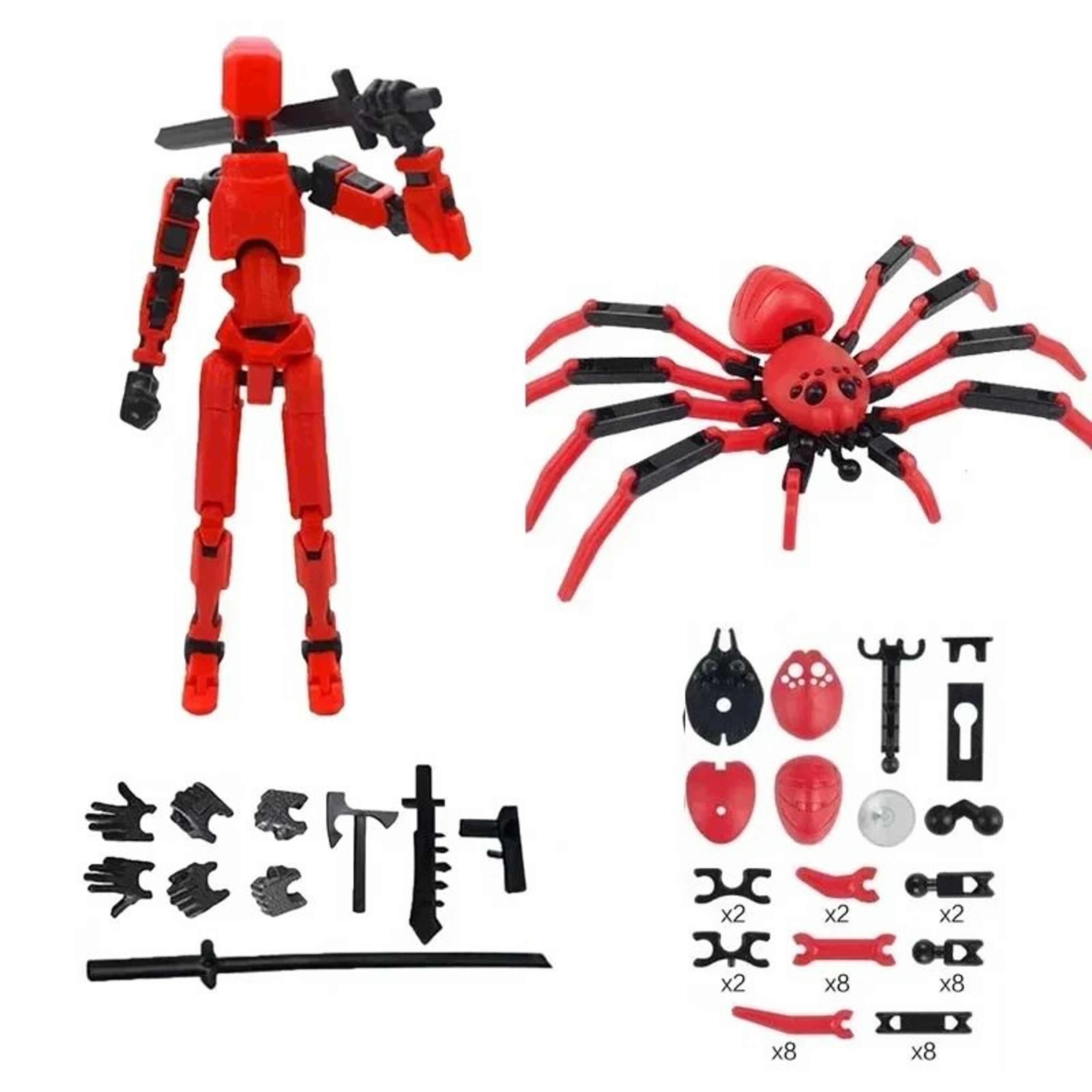 Articulated Robot Action Figure 8