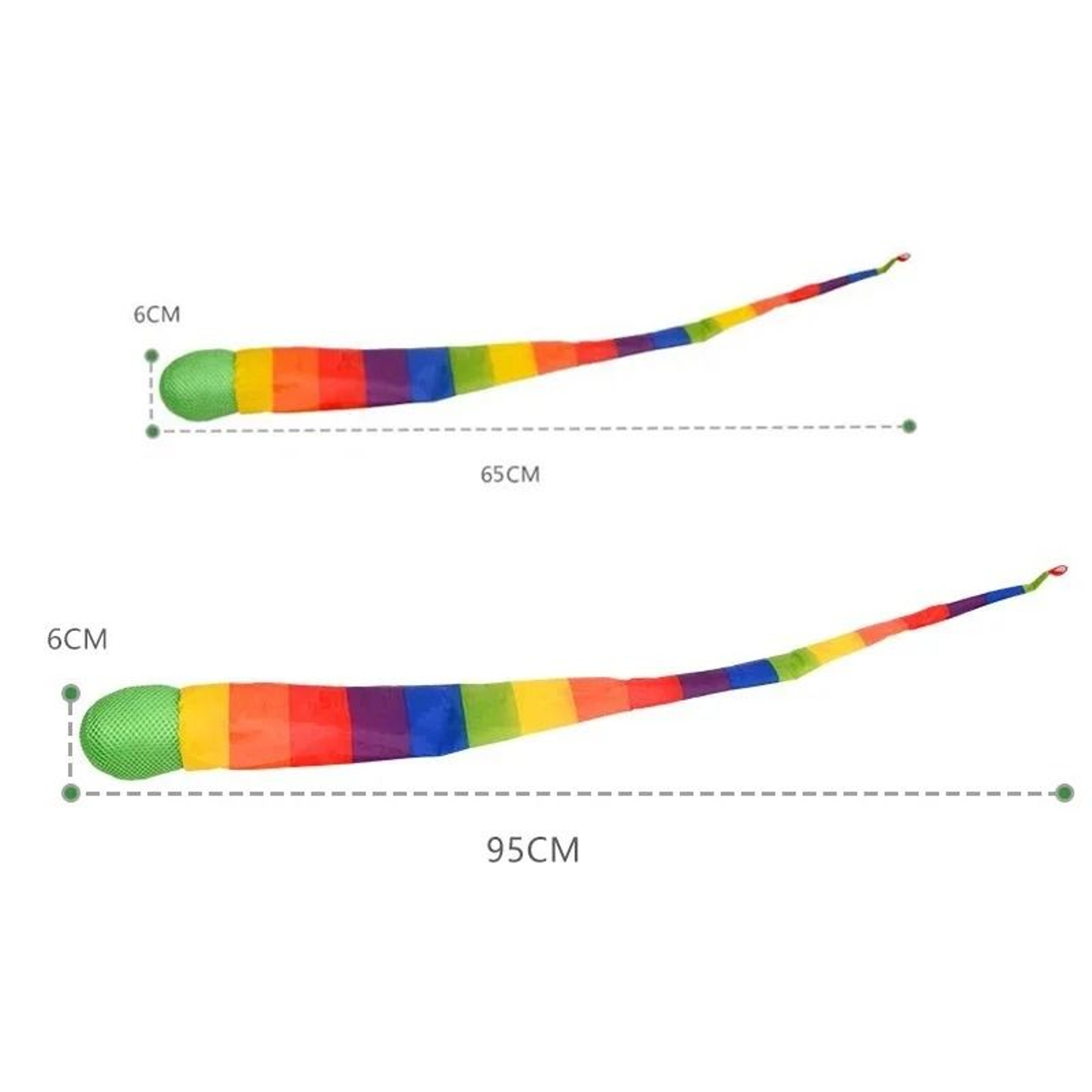 Rainbow Tail Catch Ball Toy 4