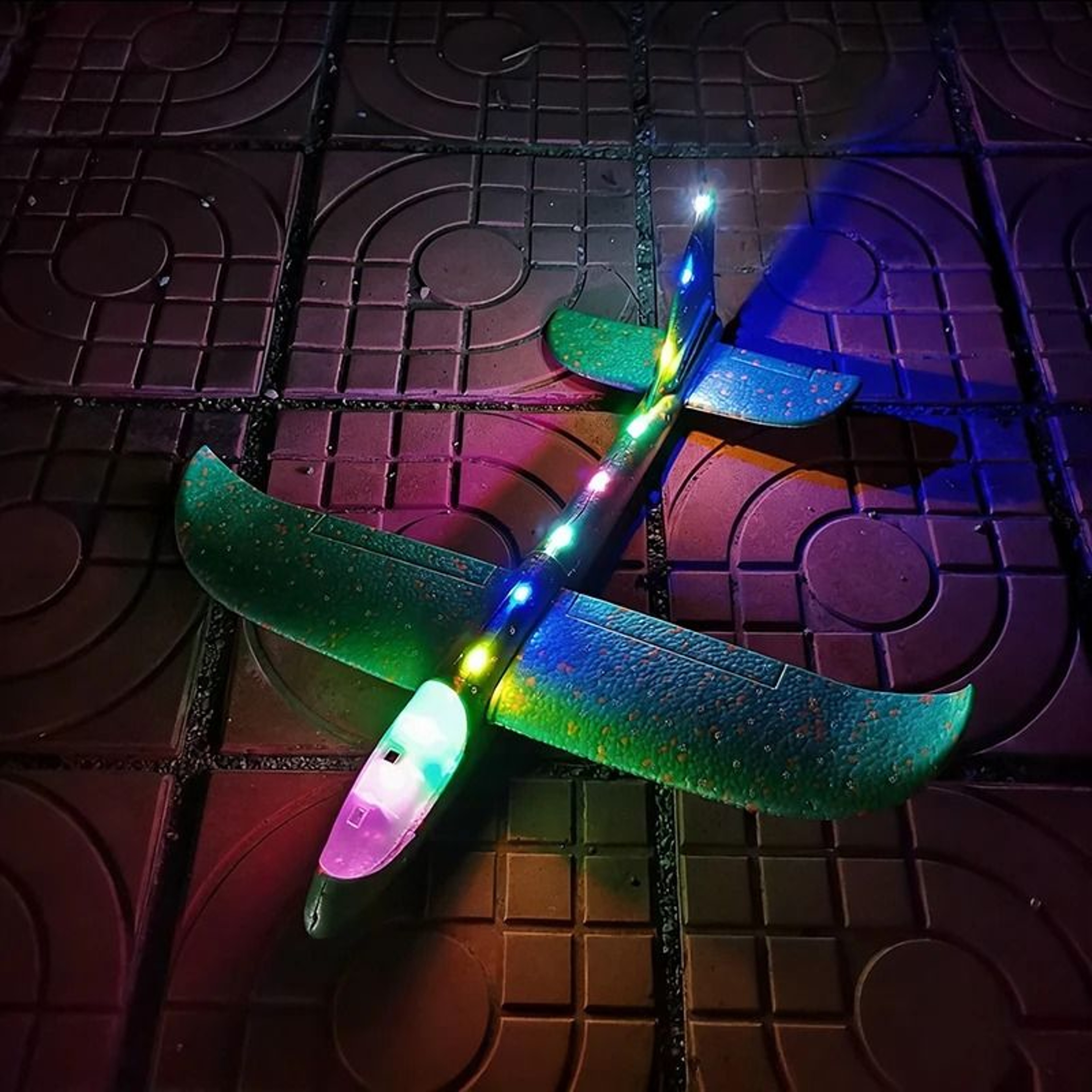 LED Foam Glider Airplane 4