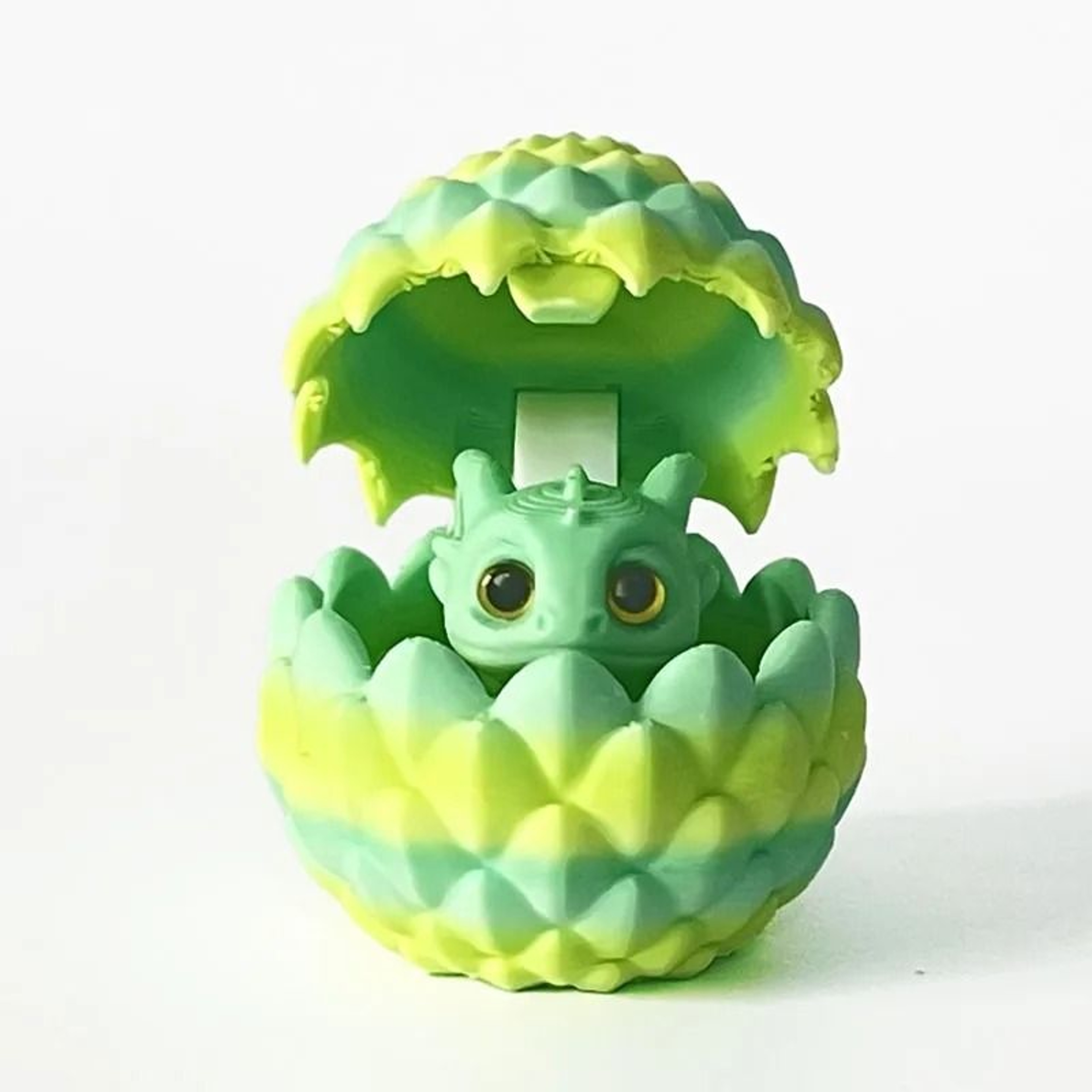 Dragon Egg With Baby Dragon 3D Printed Fantasy Desktop Decor 9