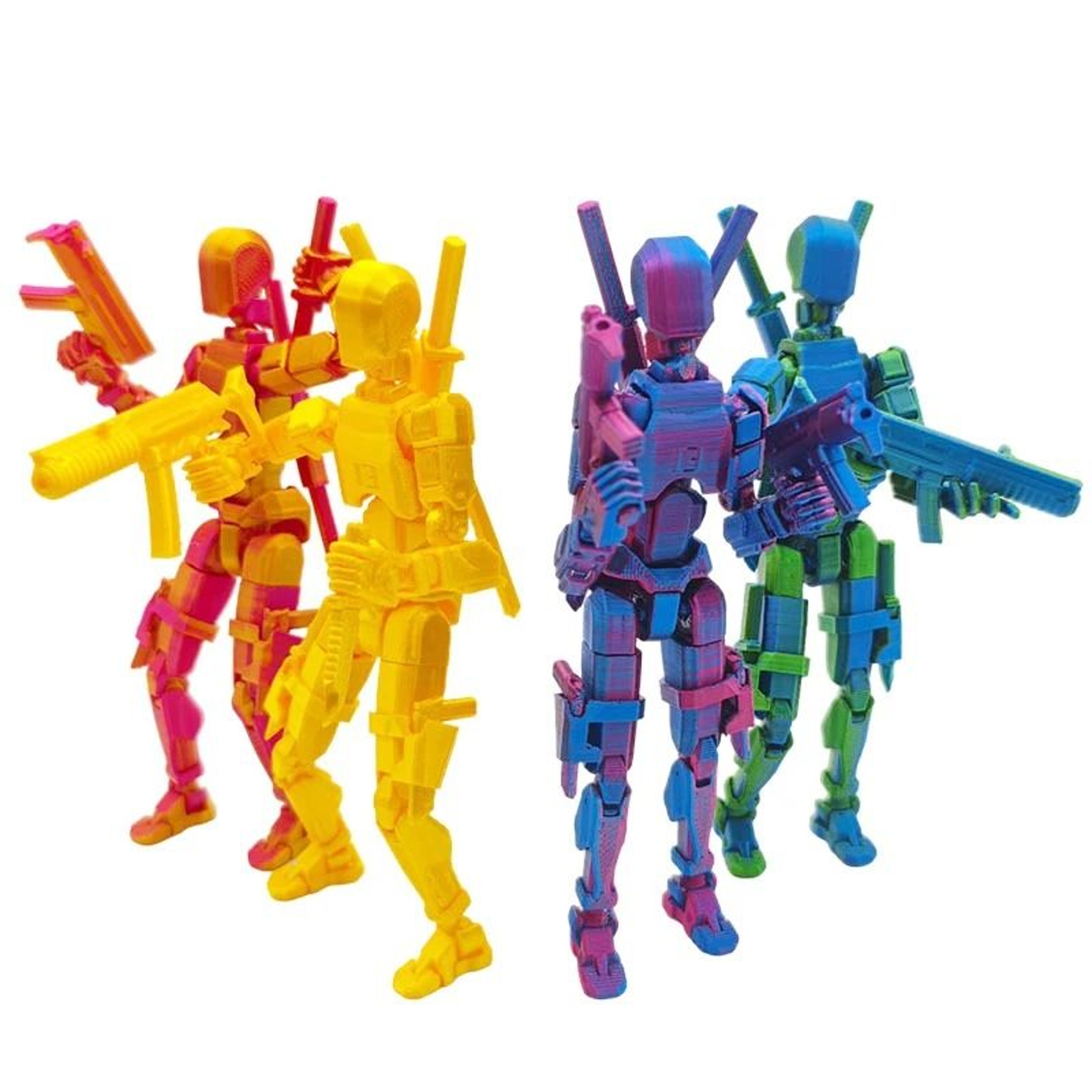 Titan 13 Action Figure Multi Jointed Movable Robot Mannequin Toy 1