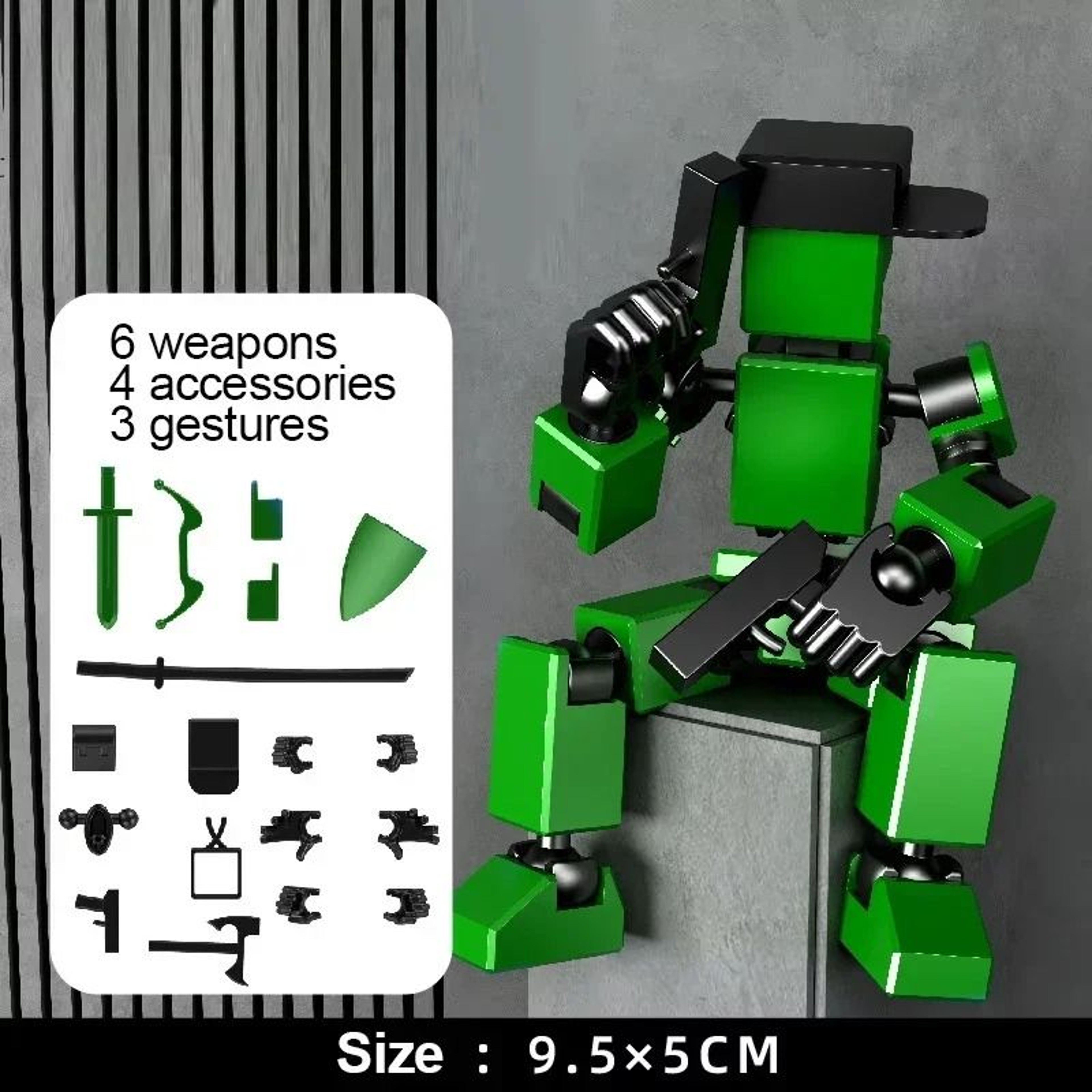 Shapeshift Robot 30 Action Figure Multi Jointed Poseable Mannequin Toy 11