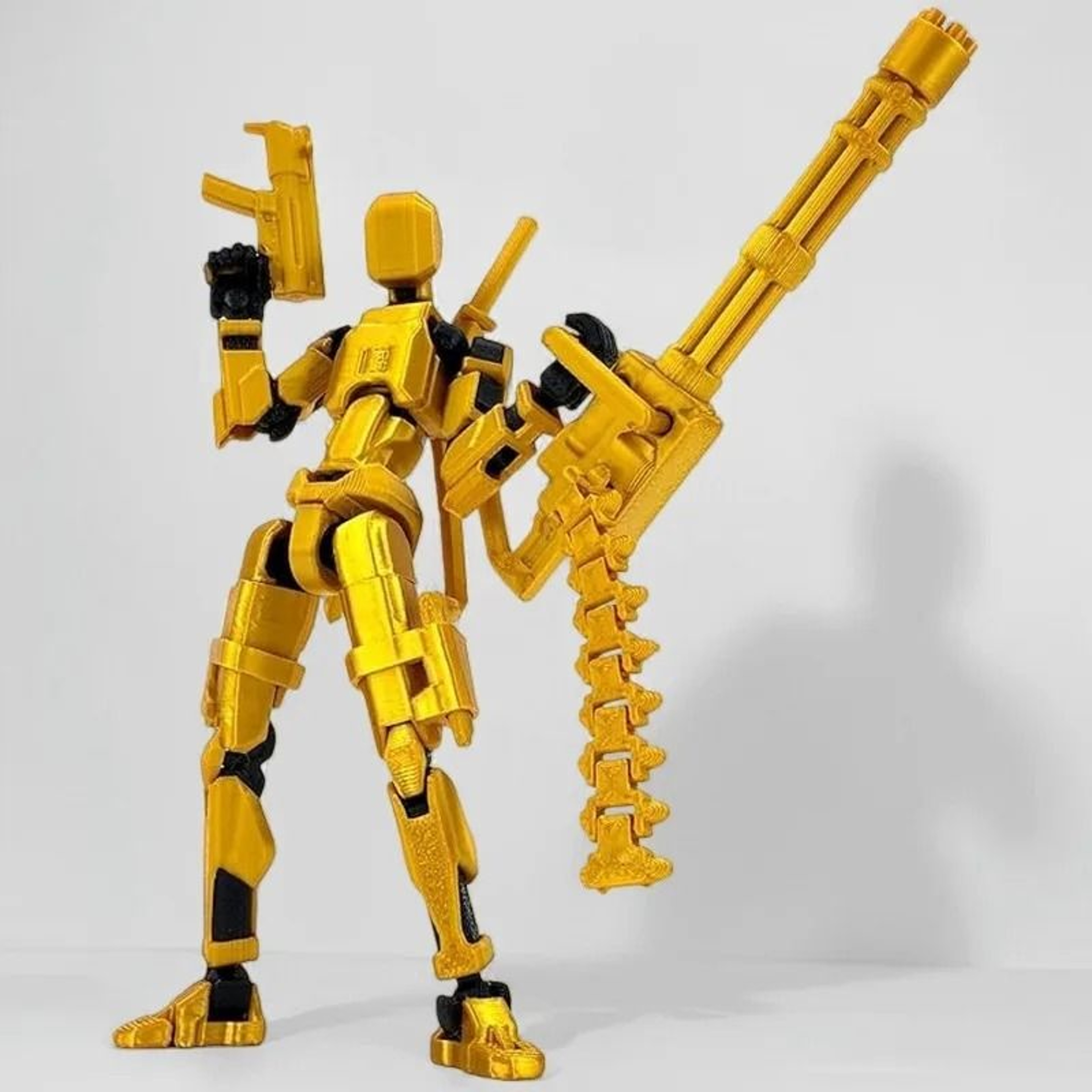 Titan 13 Robot Action Figure Set 3D Printed Poseable Collectible Toy 3