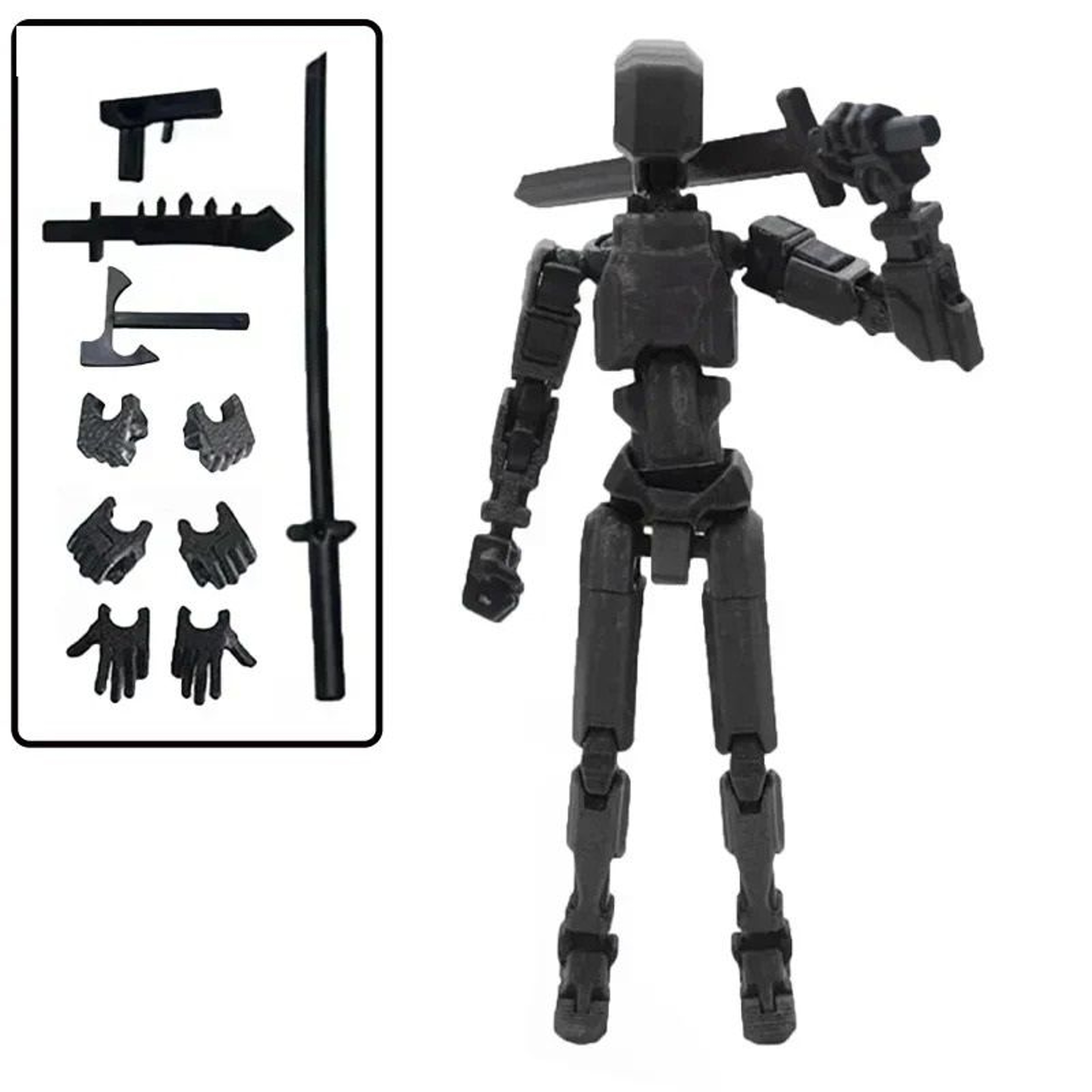 Articulated Robot Spider Toy With Suction Cup 3D Printed Collectible 6