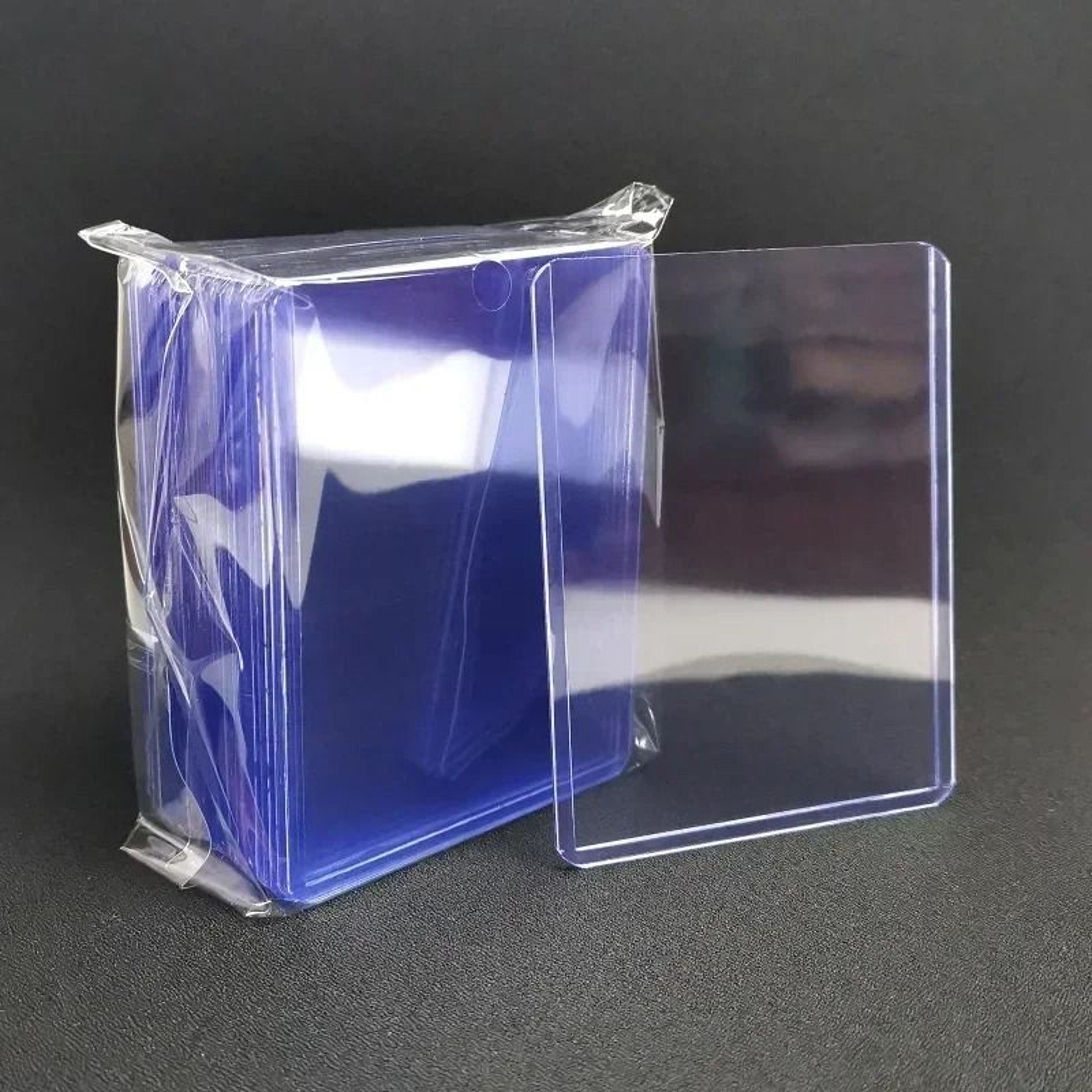 Hard Plastic Trading Card Sleeves Clear Protective Card Holders 3
