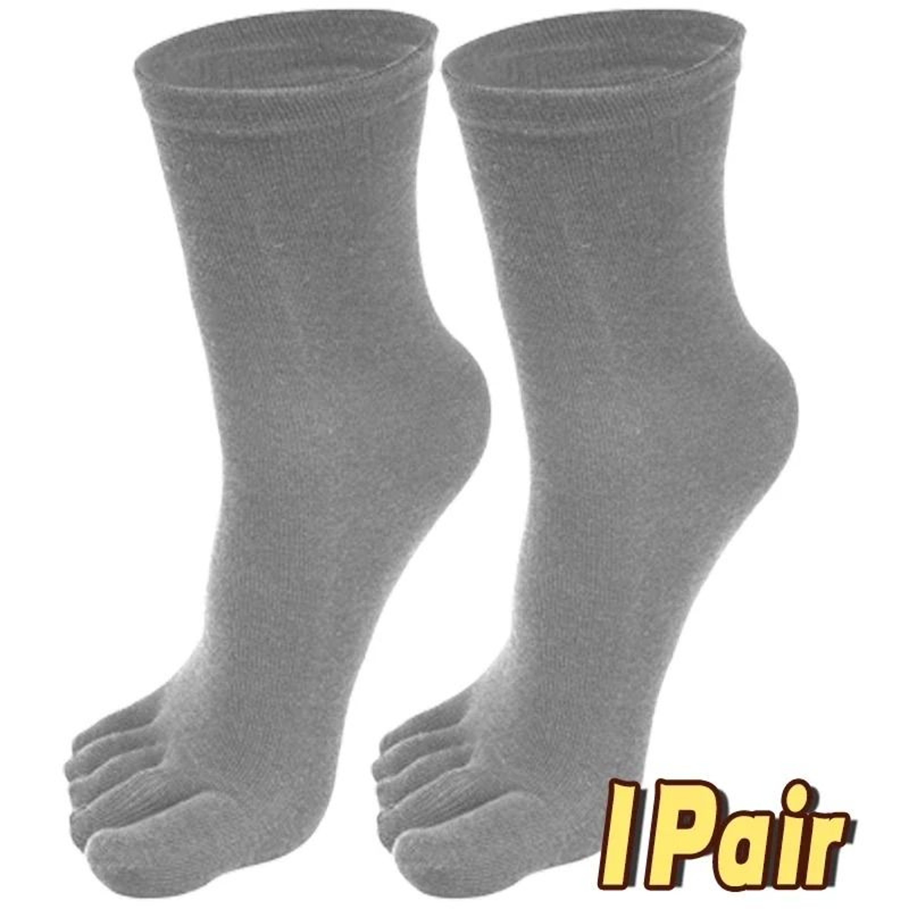 Mens Five Finger Toe Socks Breathable Athletic Split Toe Comfort Socks 9