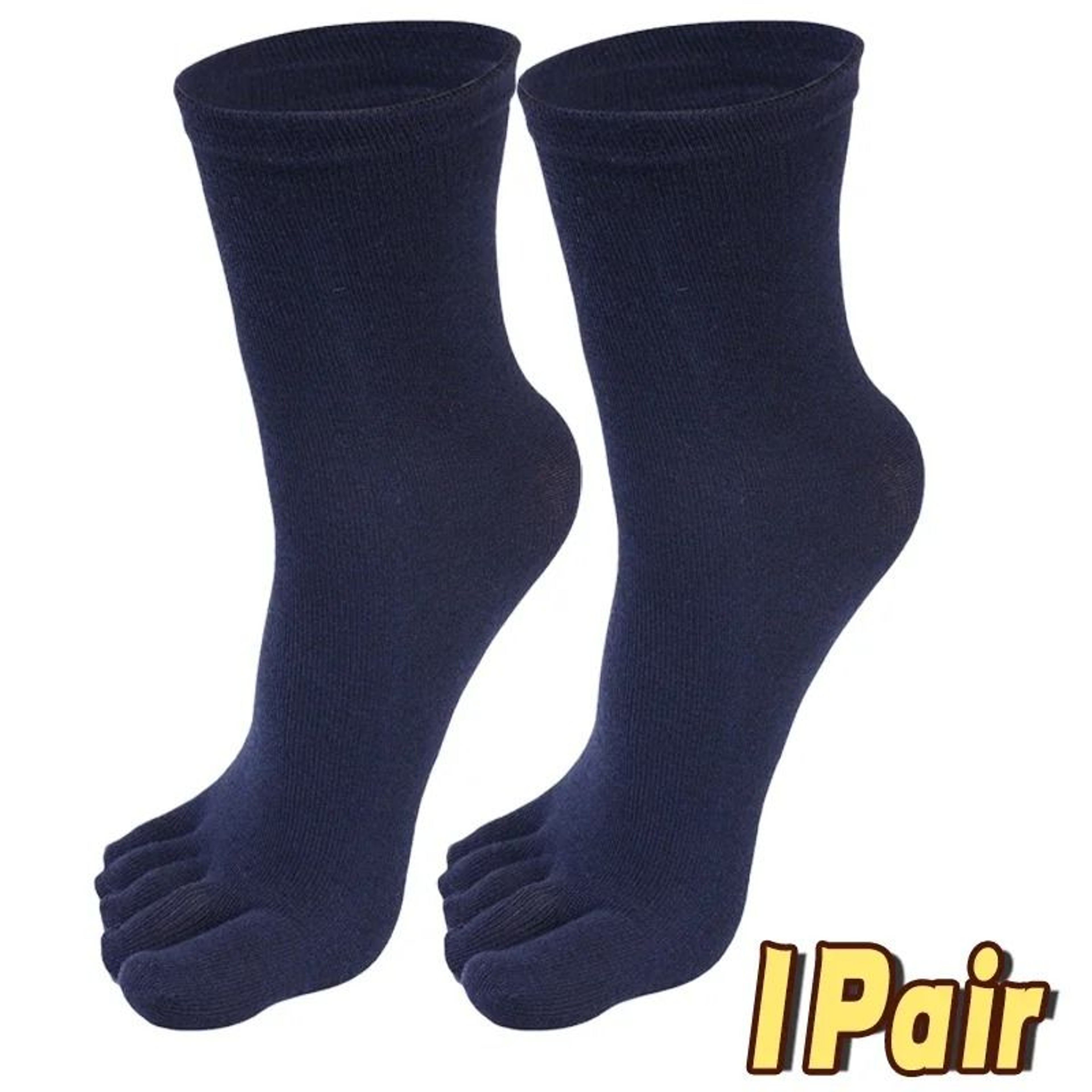Mens Five Finger Toe Socks Breathable Athletic Split Toe Comfort Socks 11