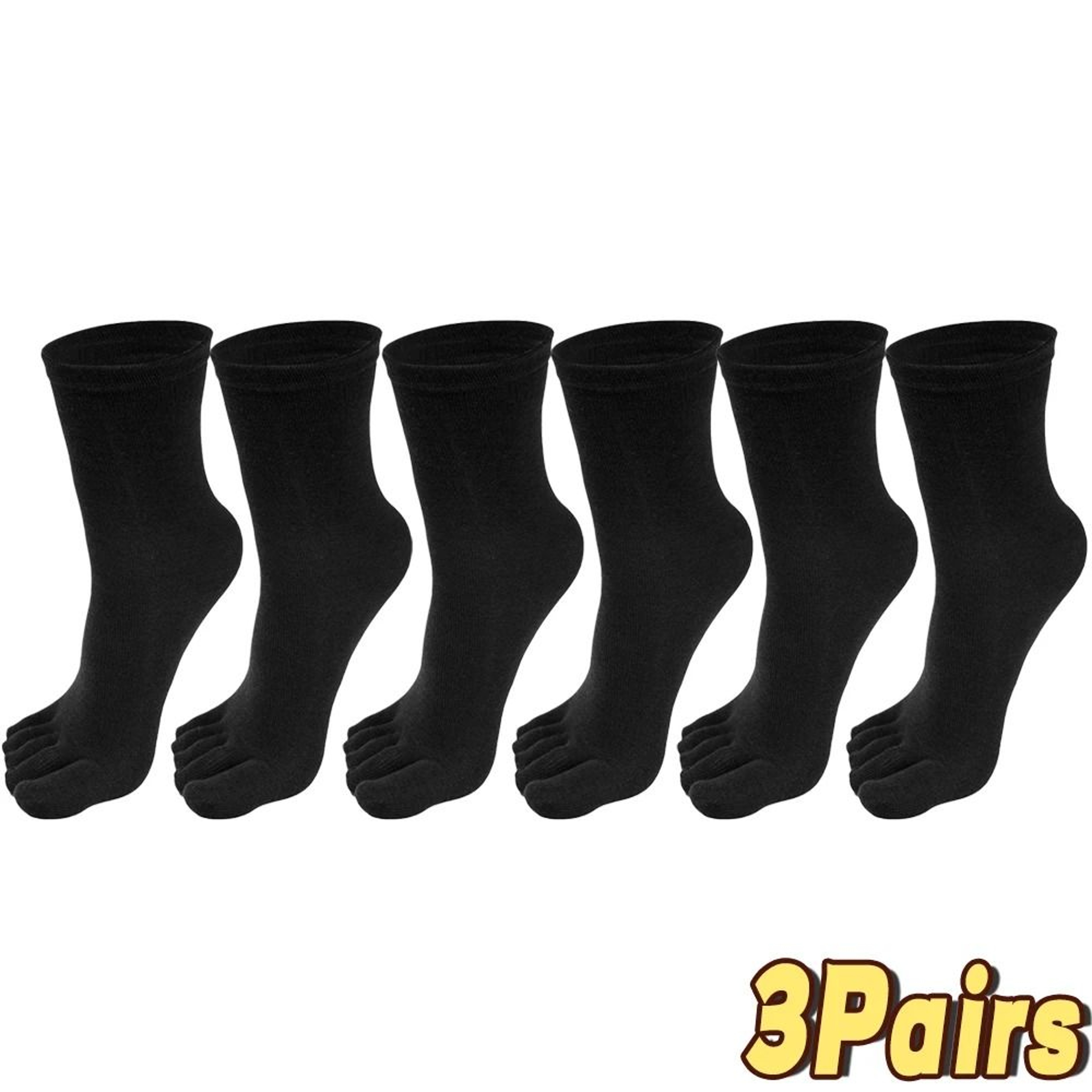 Mens Five Finger Toe Socks Breathable Athletic Split Toe Comfort Socks 13