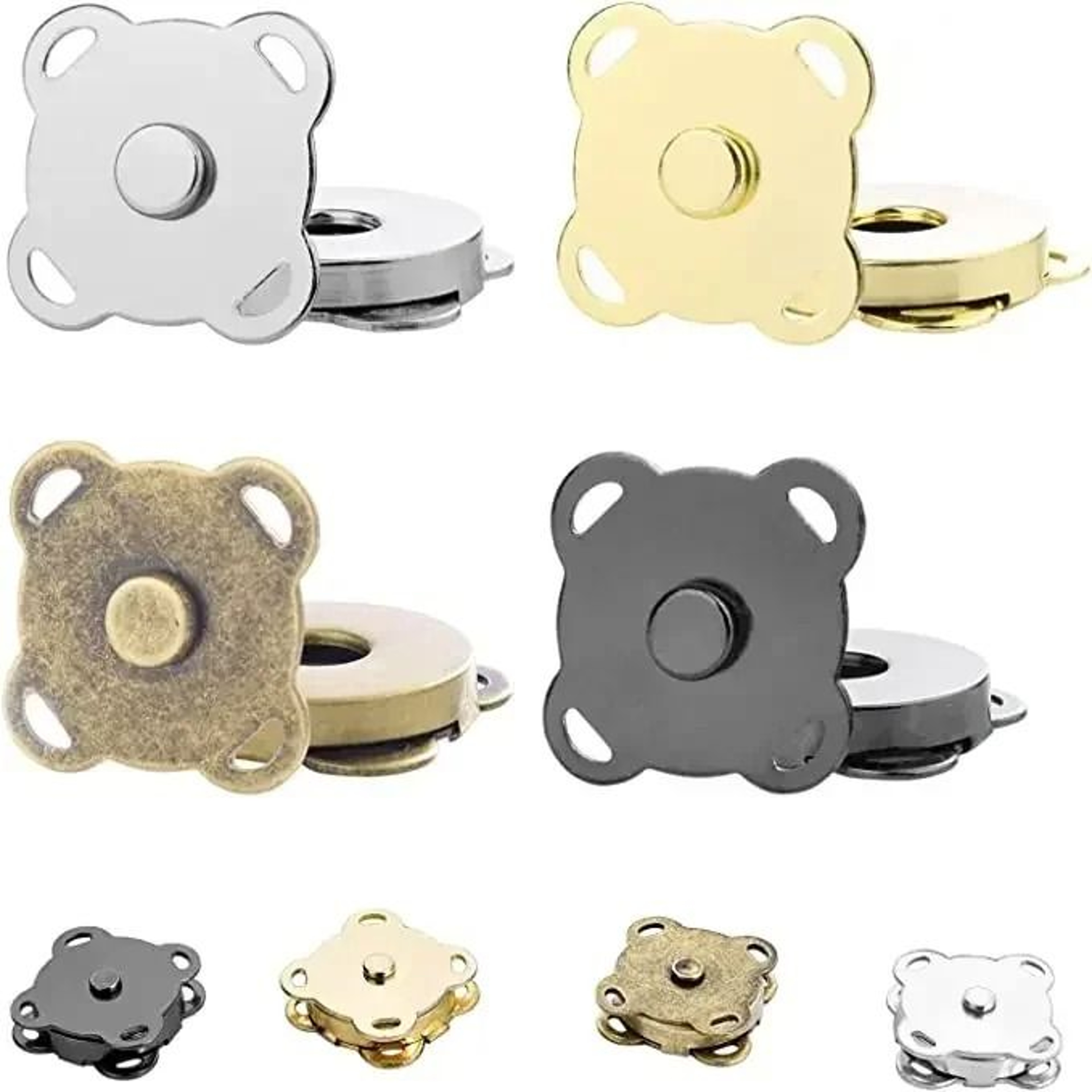 Magnetic Snap Button Closures For Handbags Wallets And DIY Craft Projects 4
