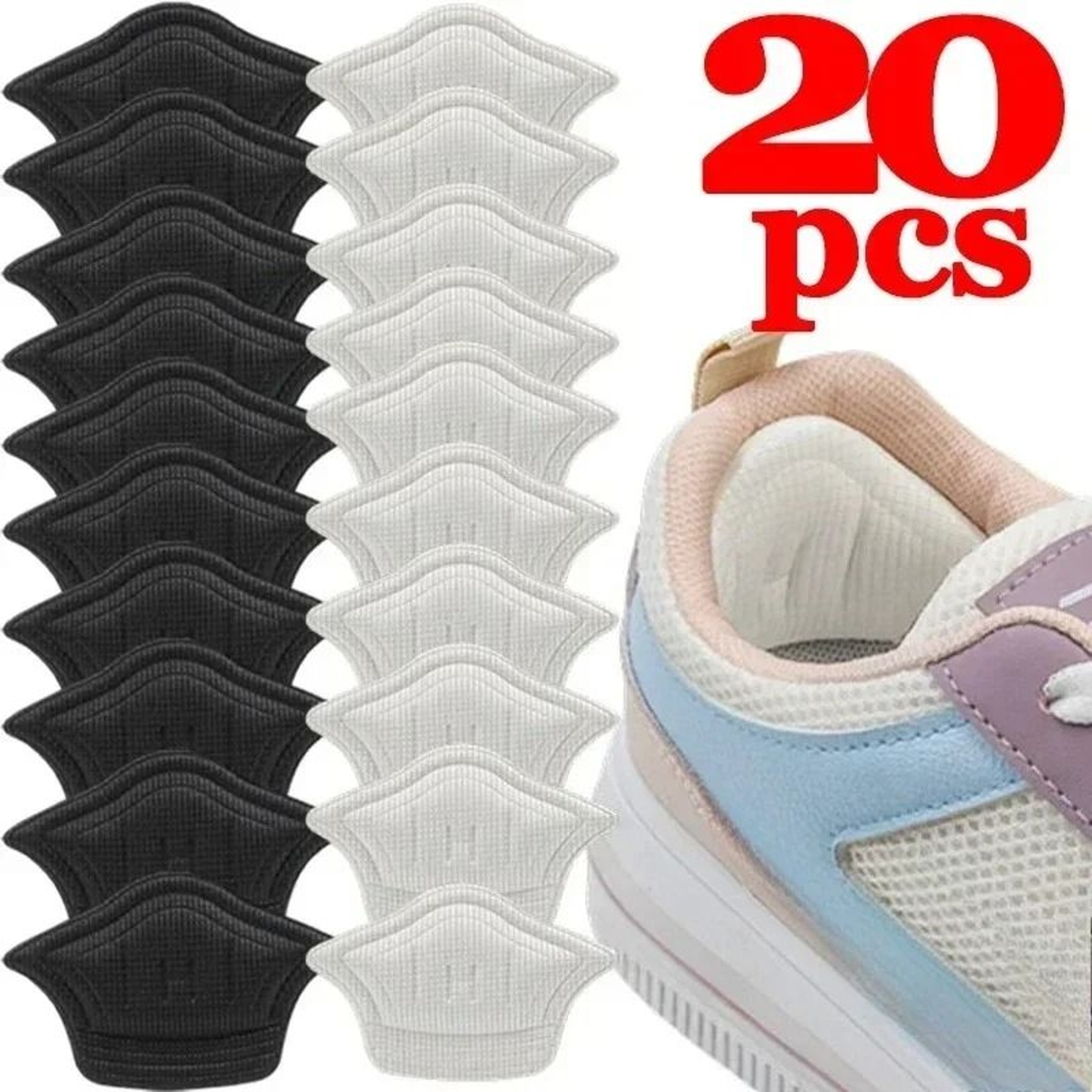 Self Adhesive Heel Cushion Pads Shoe Inserts For Comfort And Heel Protection 9