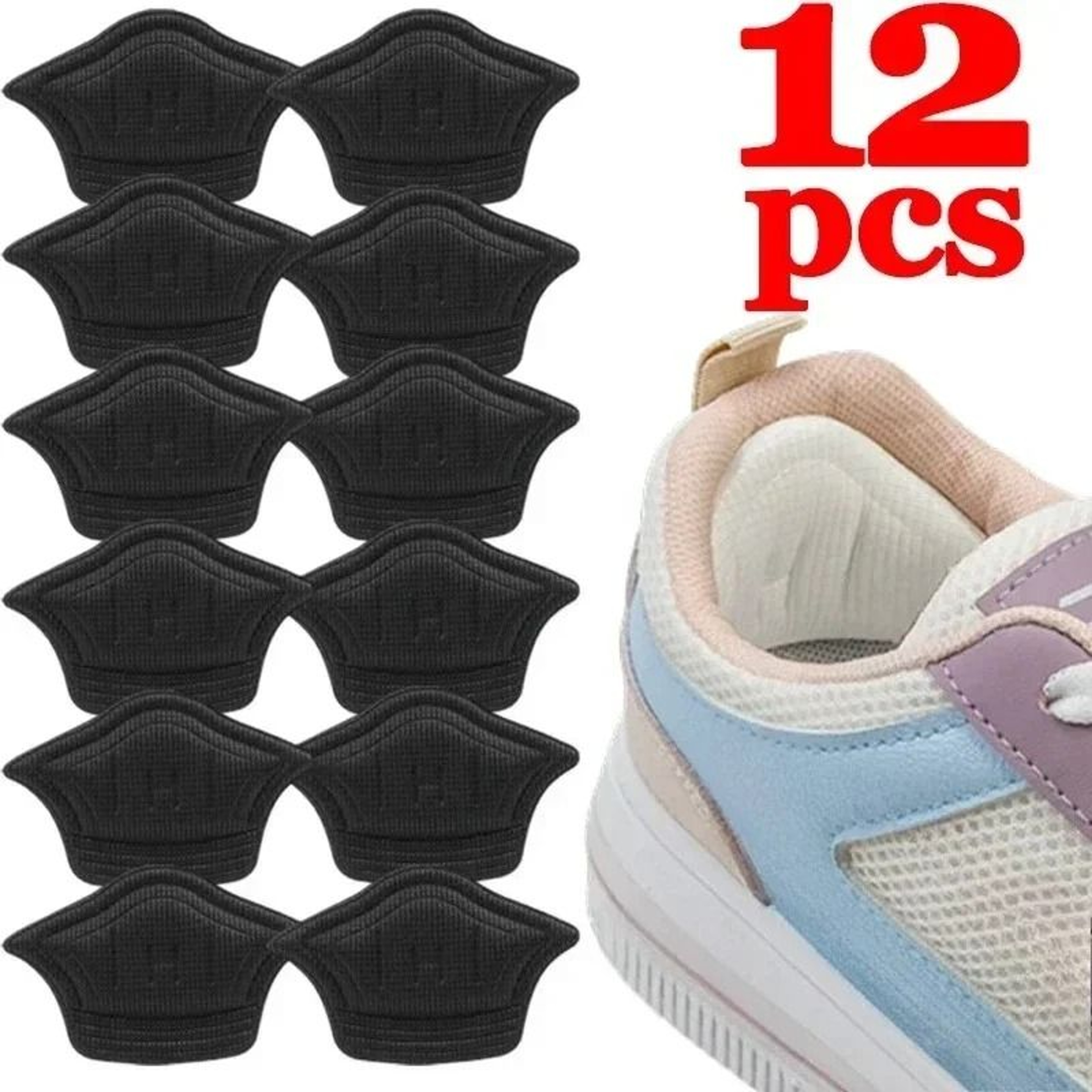 Self Adhesive Heel Cushion Pads Shoe Inserts For Comfort And Heel Protection 11