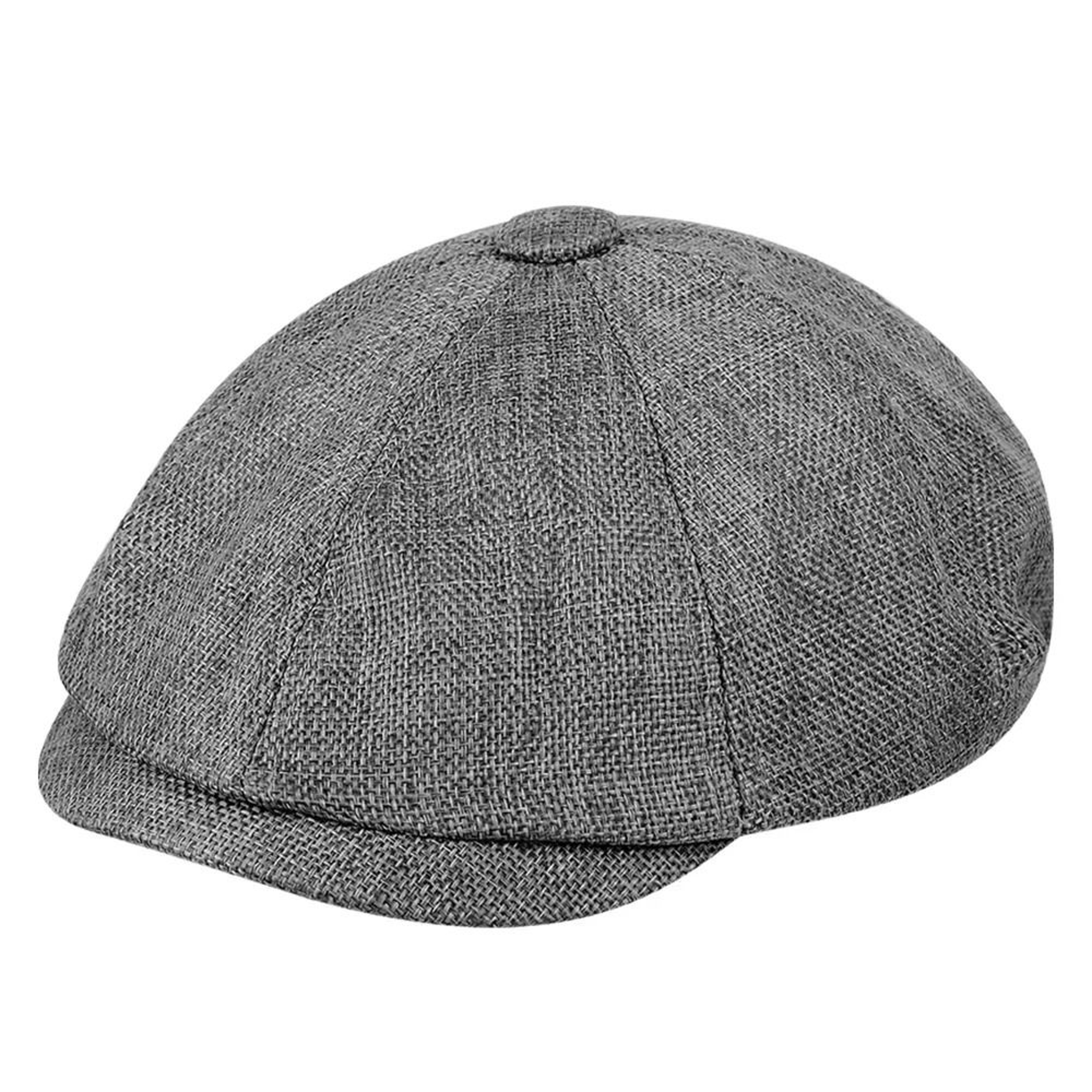 Vintage Wool Blend Beret Cap Classic Herringbone Newsboy Flat Cap For Men  Women 12