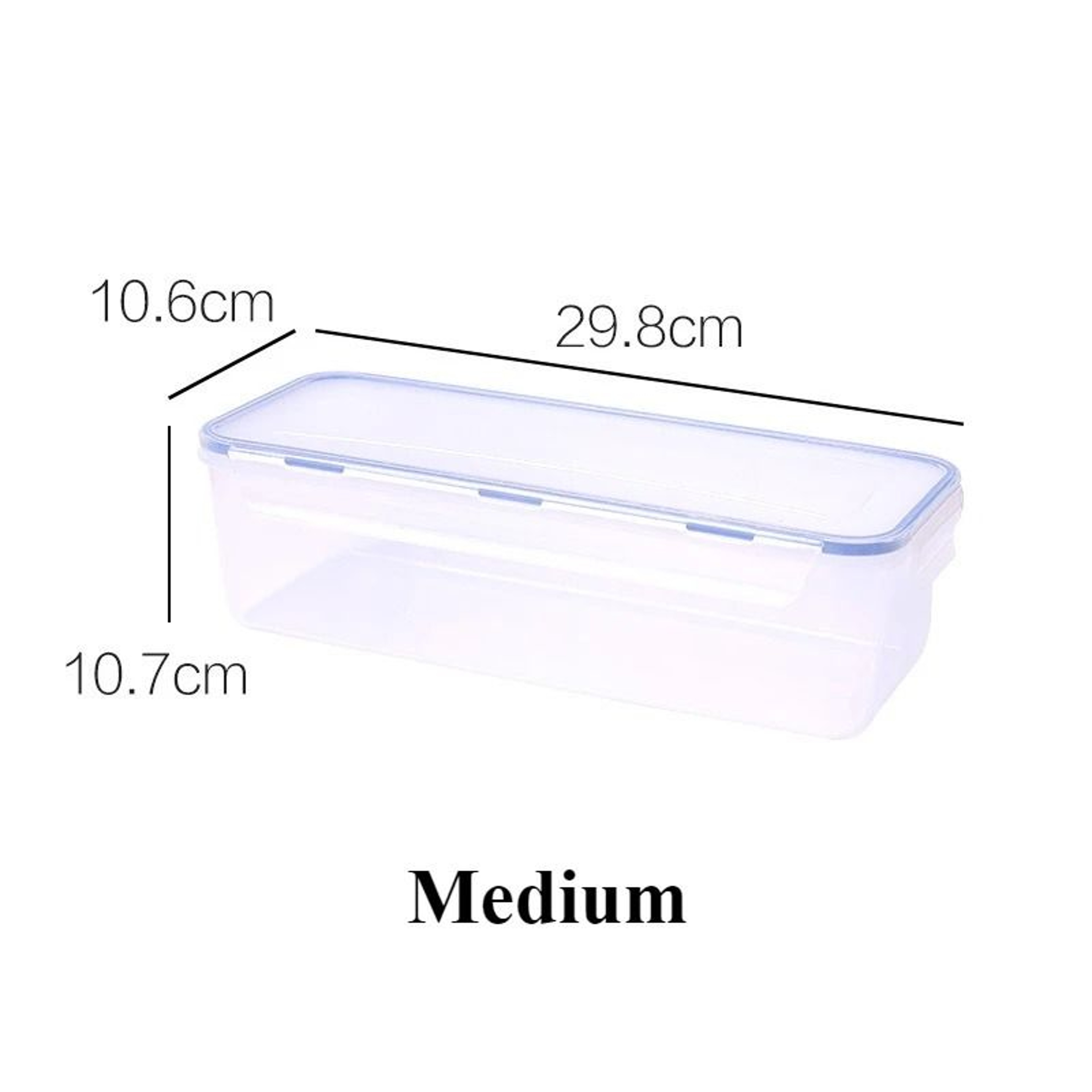 Airtight Bread Storage Container With Lid For Sandwich Bread And Kitchen Organization 5
