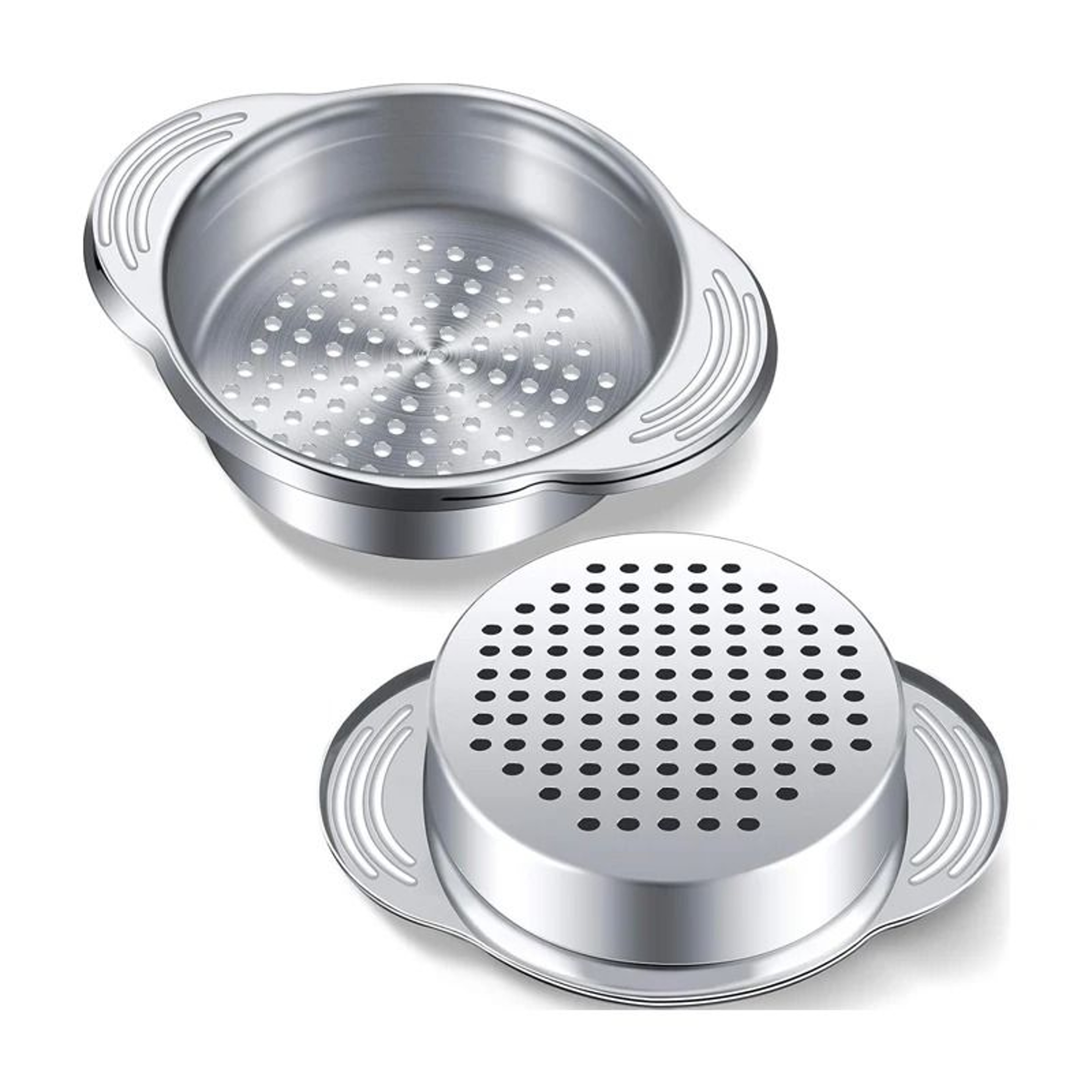 Stainless Steel Can Strainer For Tuna Vegetables Fruit And Canned Food Draining 6