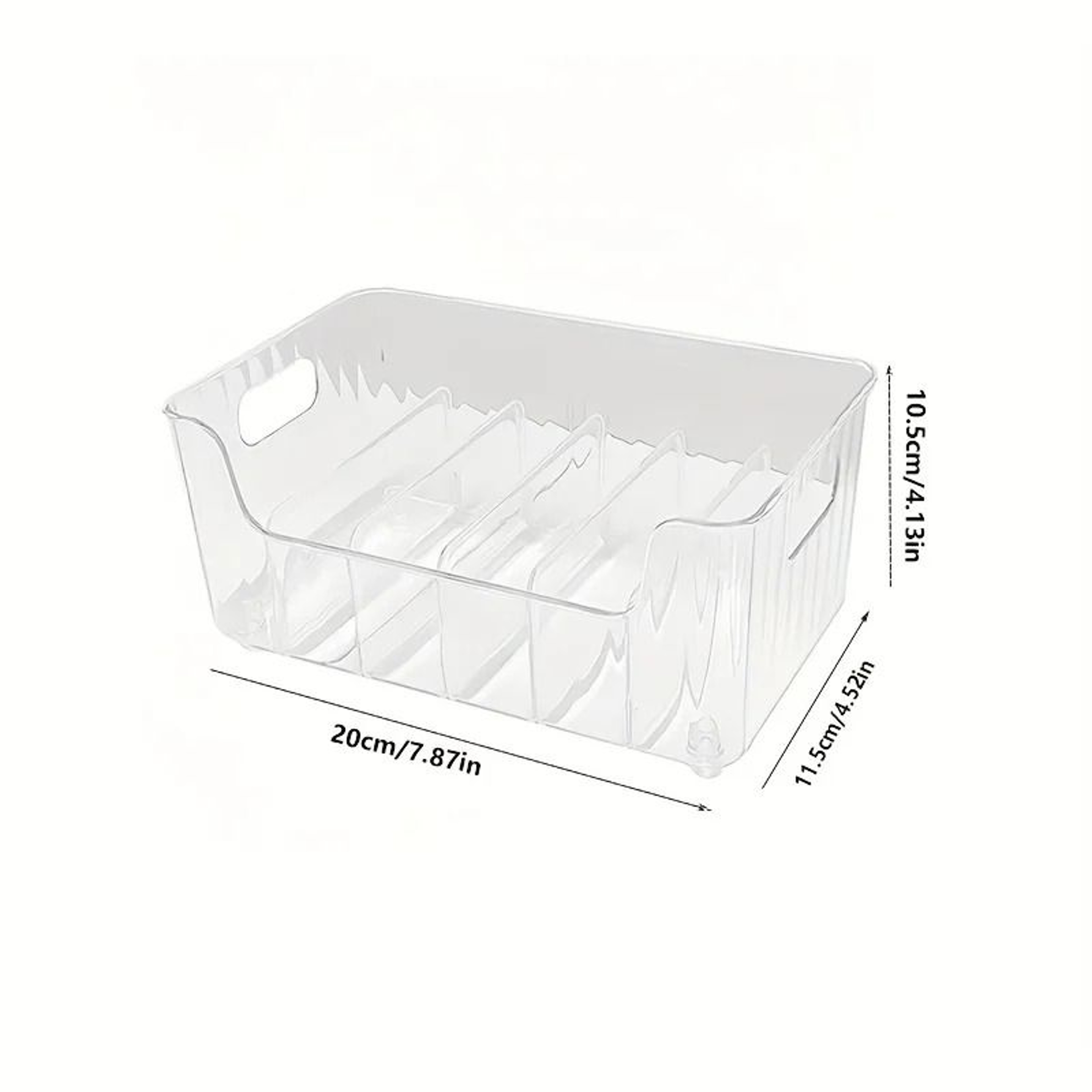 6 Compartment Detachable Spice Rack Organizer For Fridge Cabinet And Countertop Storage 7