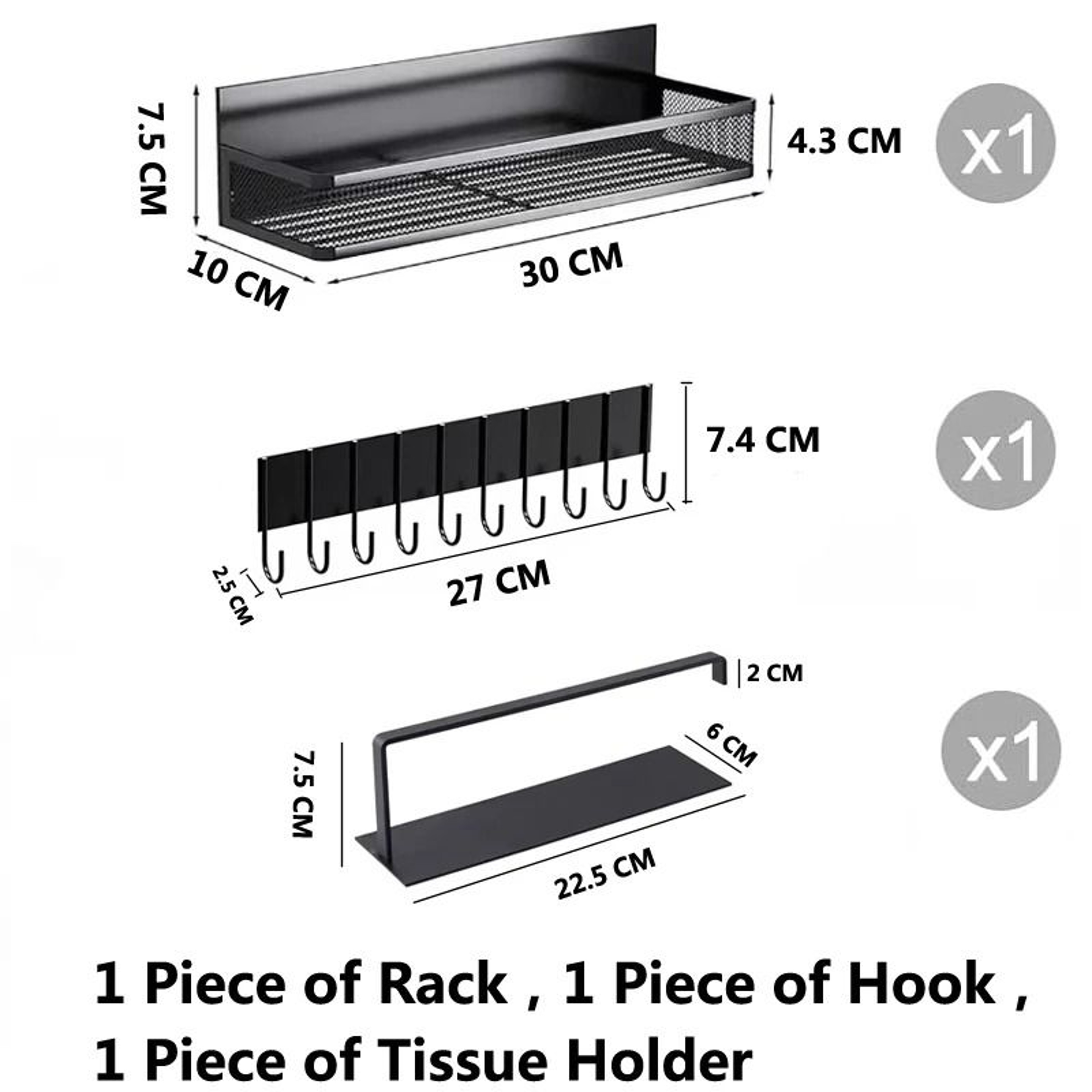 Magnetic Spice Storage Rack For Refrigerator And Oven Side Organizer Shelf 6
