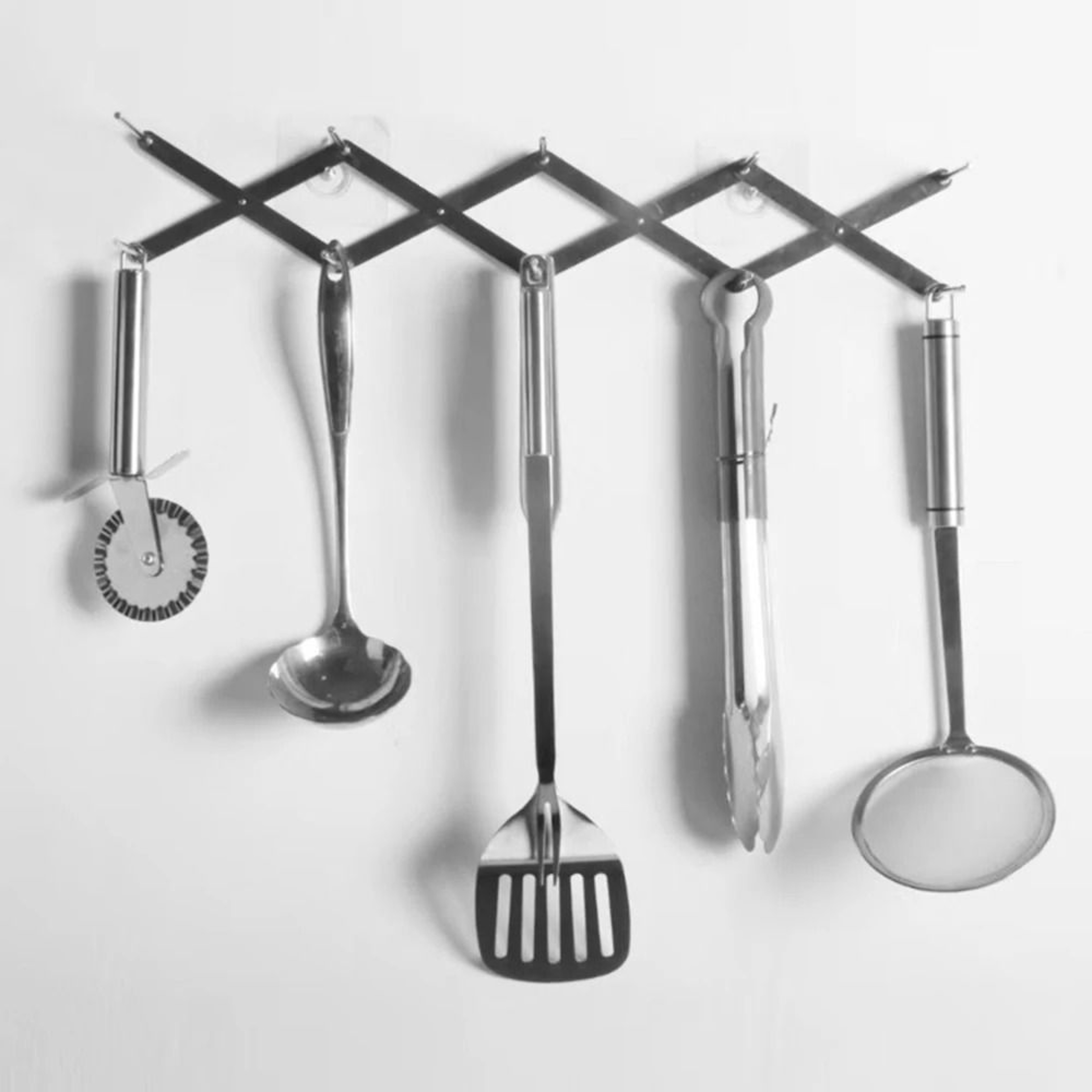 Retractable Pot Lid Holder And Draining Stand For Kitchen Countertop Organization 4