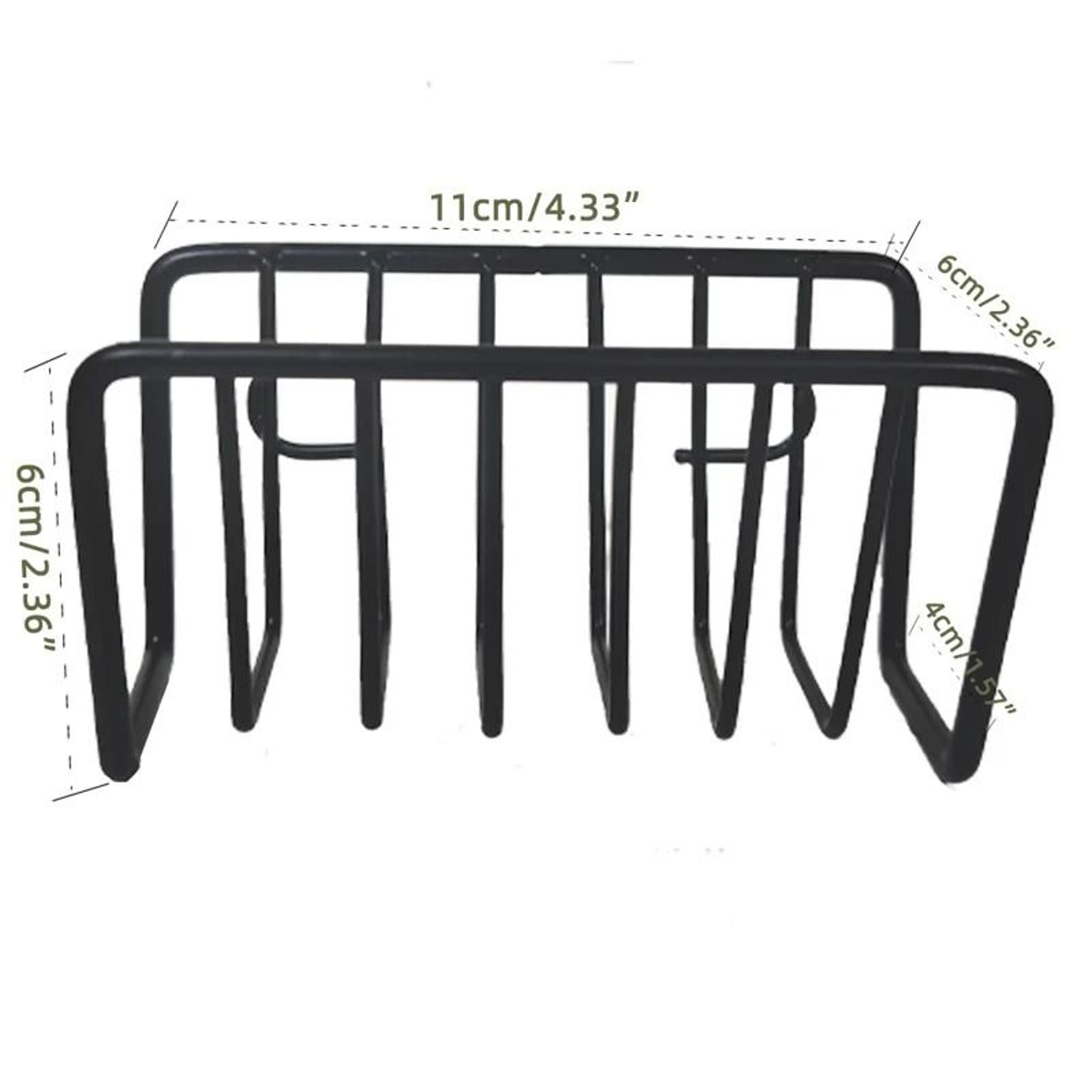 No Drill Over Sink Sponge Holder Wall Mounted Kitchen Organizer Rack For Soap Dispenser Sponges And 6