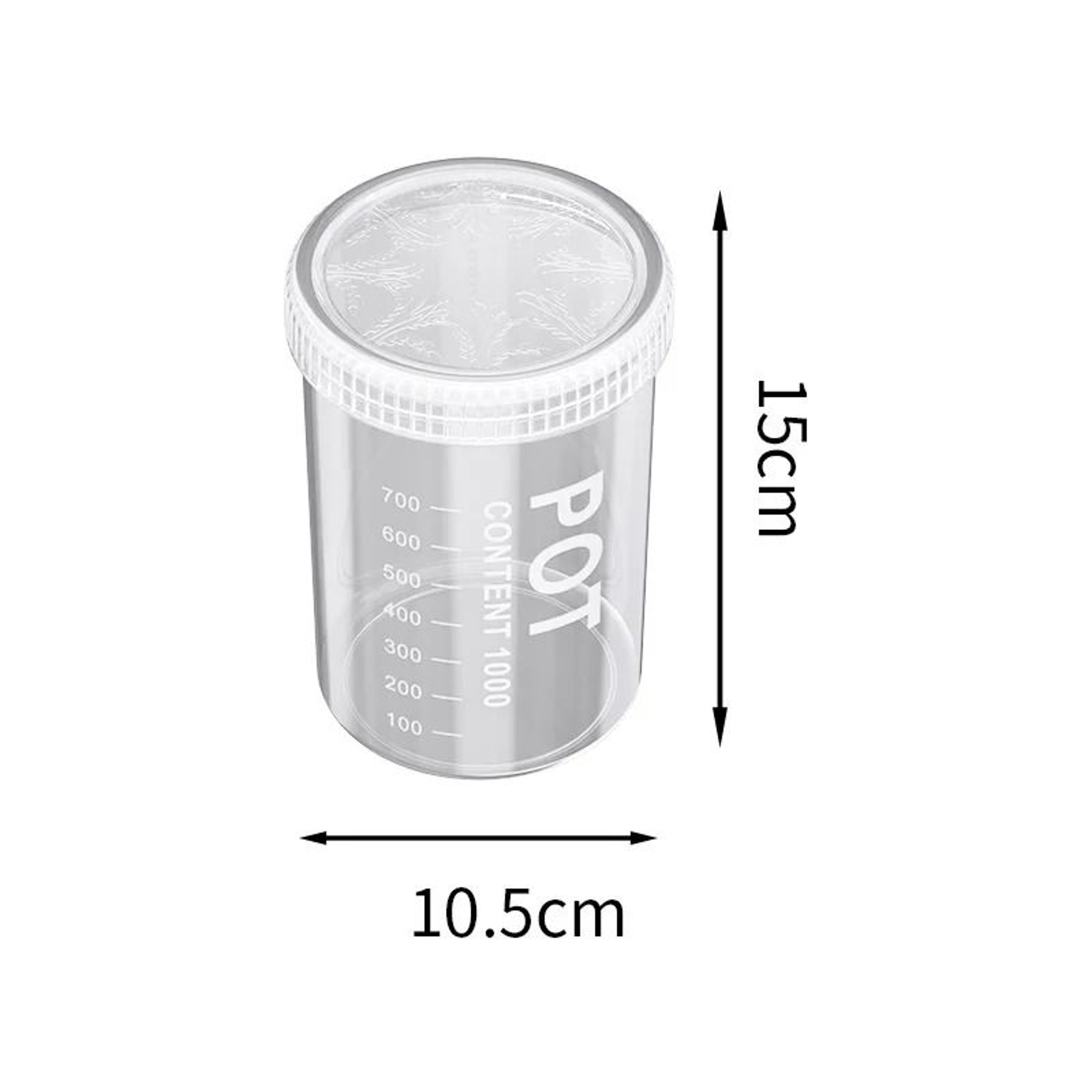 Airtight Food Storage Container With Date Tracker Freshness Jar 8