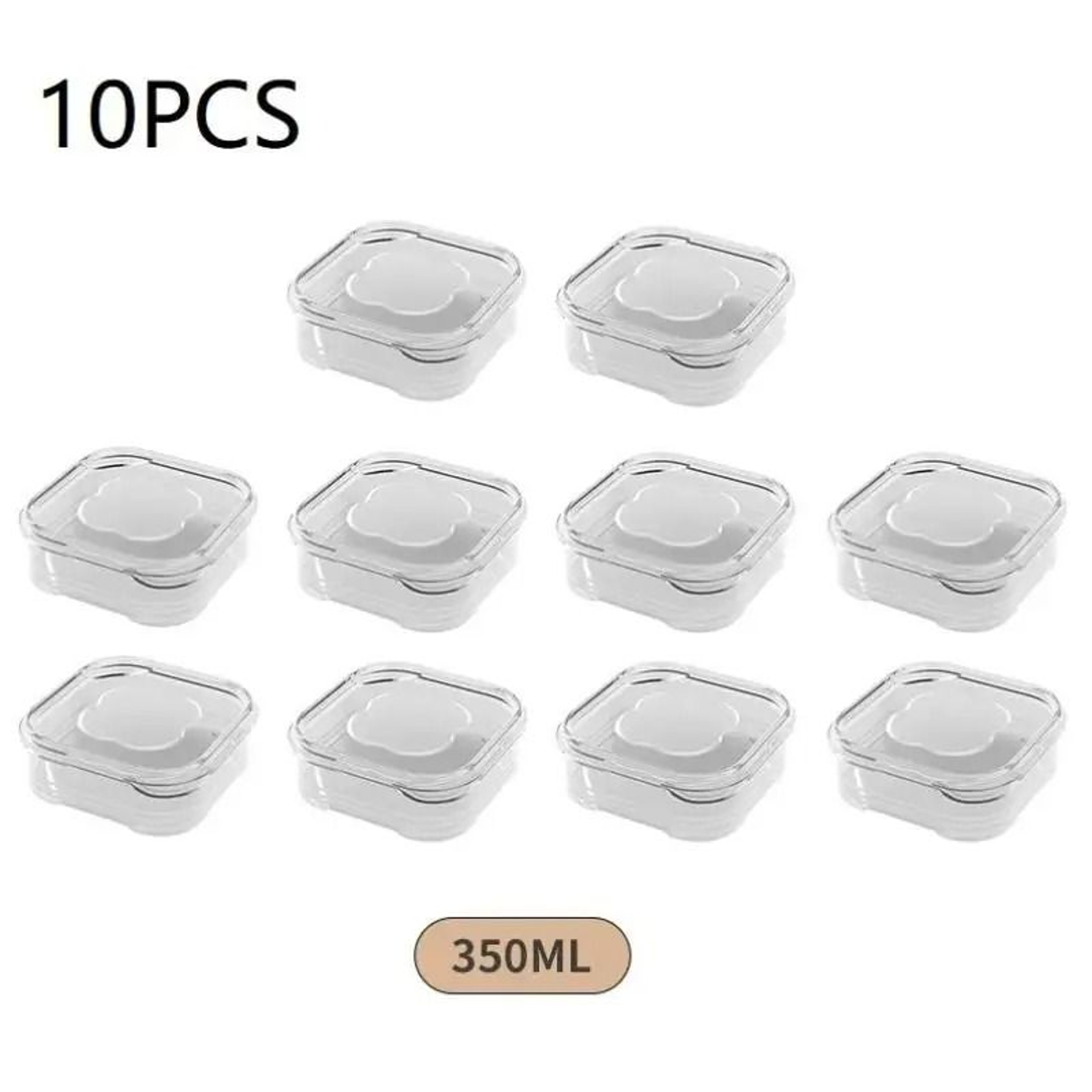 Stackable Freezer Storage Containers With Airtight Lids For Meat Meal Prep  Food Organization 8