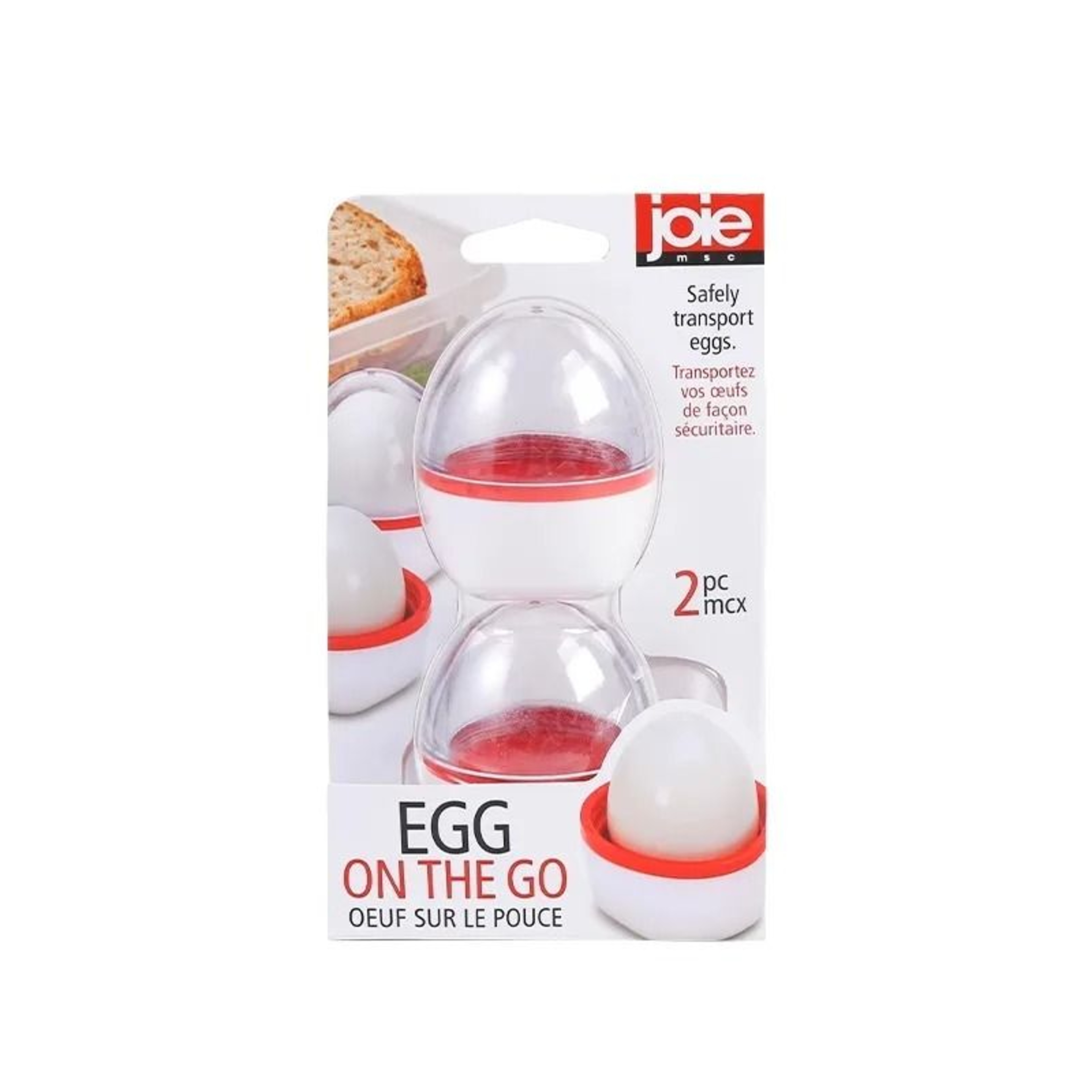Portable Egg Storage Case Shockproof Travel Egg Holder Container 2 Piece Set 6