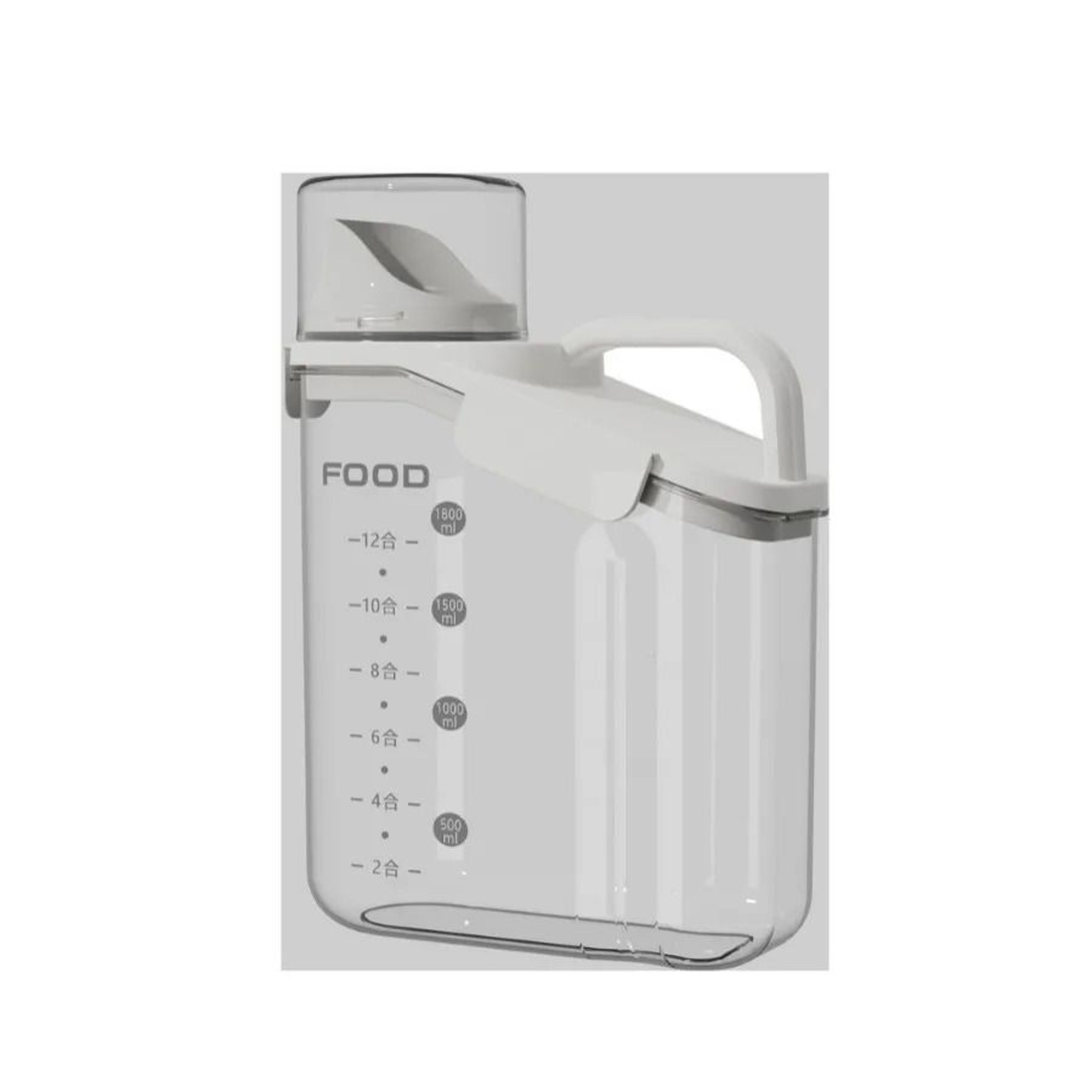 Airtight Cereal Storage Container With Pour Spout Rice And Grain Dispenser 6