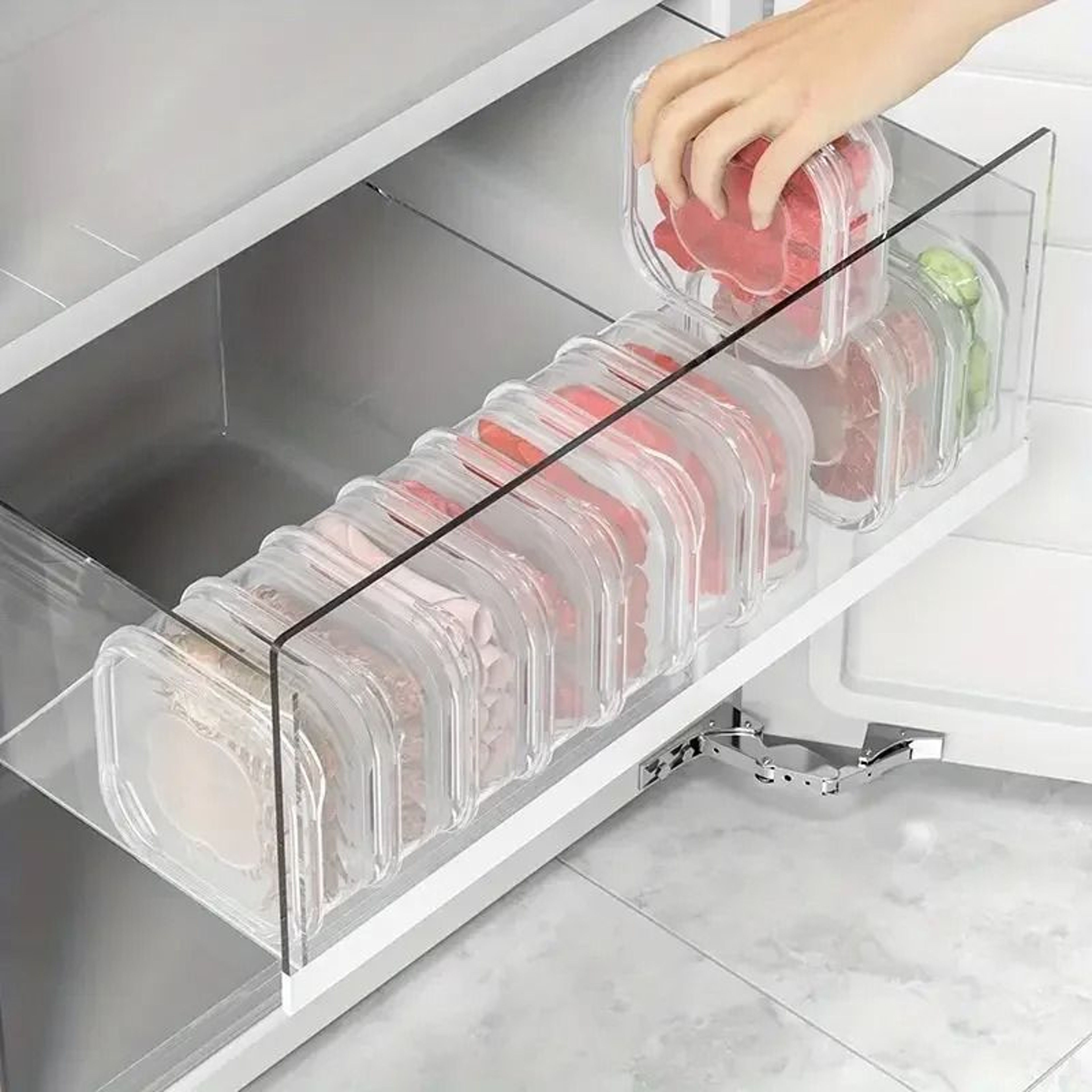 Small Airtight Food Storage Containers Refrigerator Fresh Keeping Boxes 2