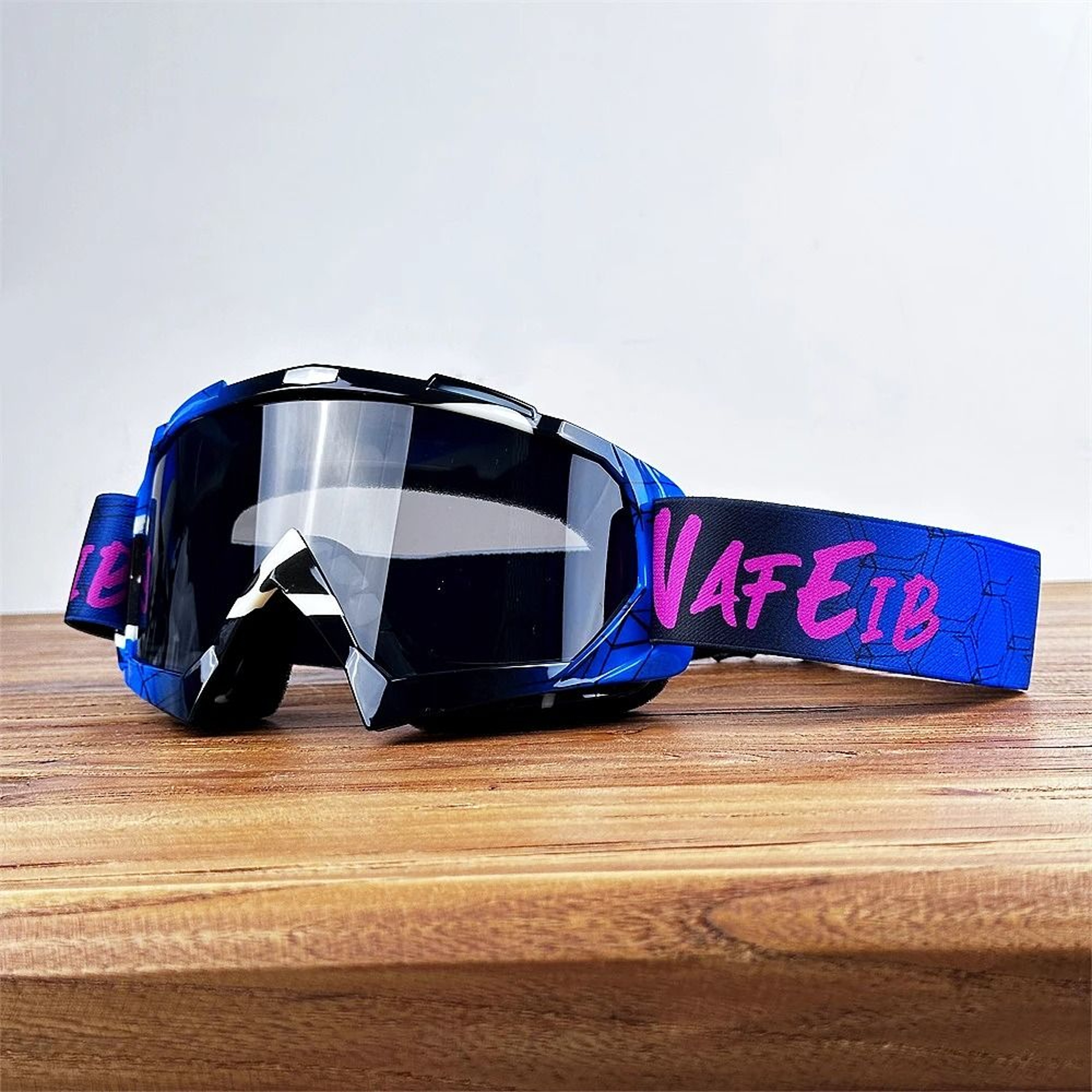 Purple Motocross Goggles UV400 Windproof Riding Glasses 23