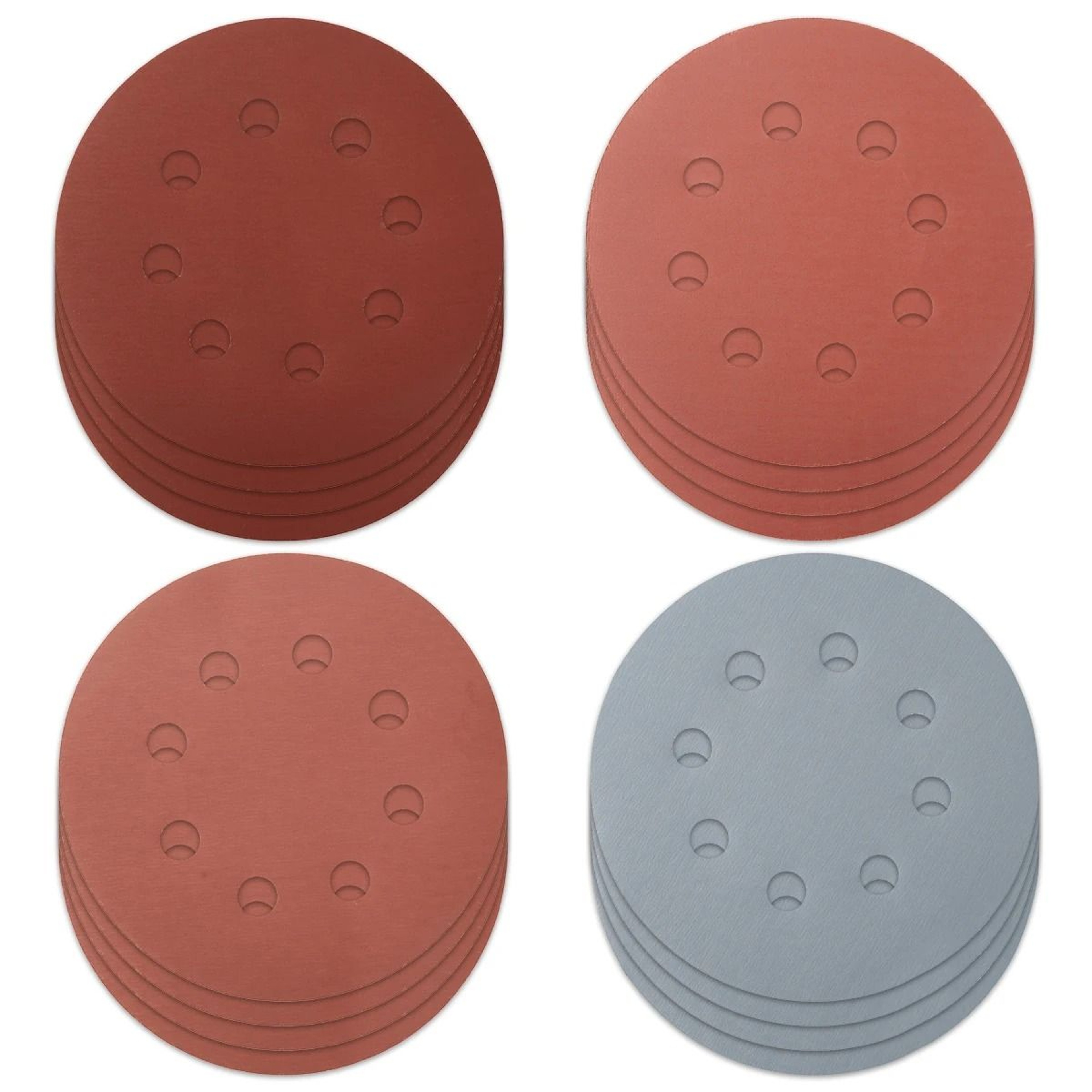 100 Piece Hook And Loop Sanding Disc Set 6