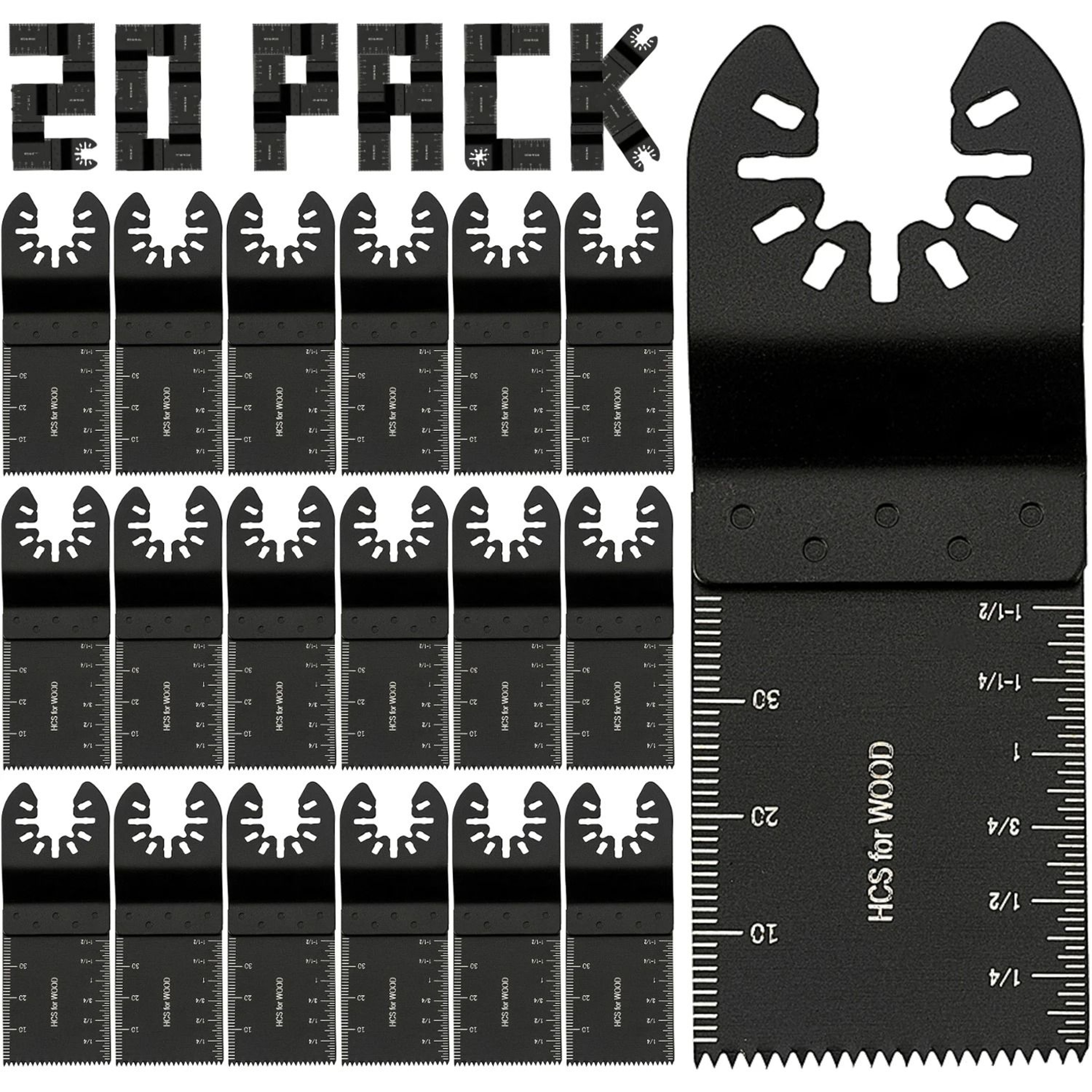 Universal Oscillating Saw Blade Set For Renovation 9