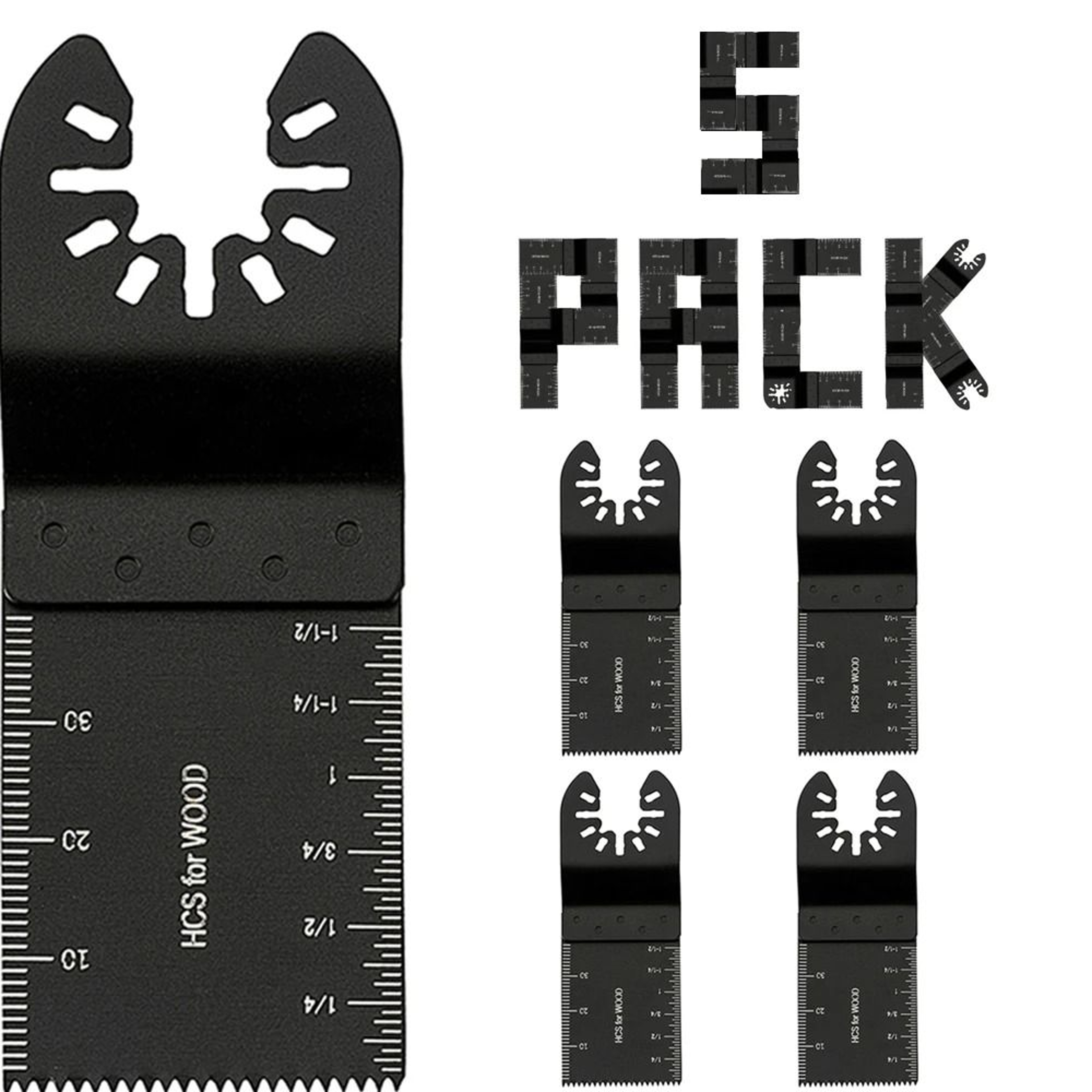 Universal Oscillating Saw Blade Set For Renovation 6