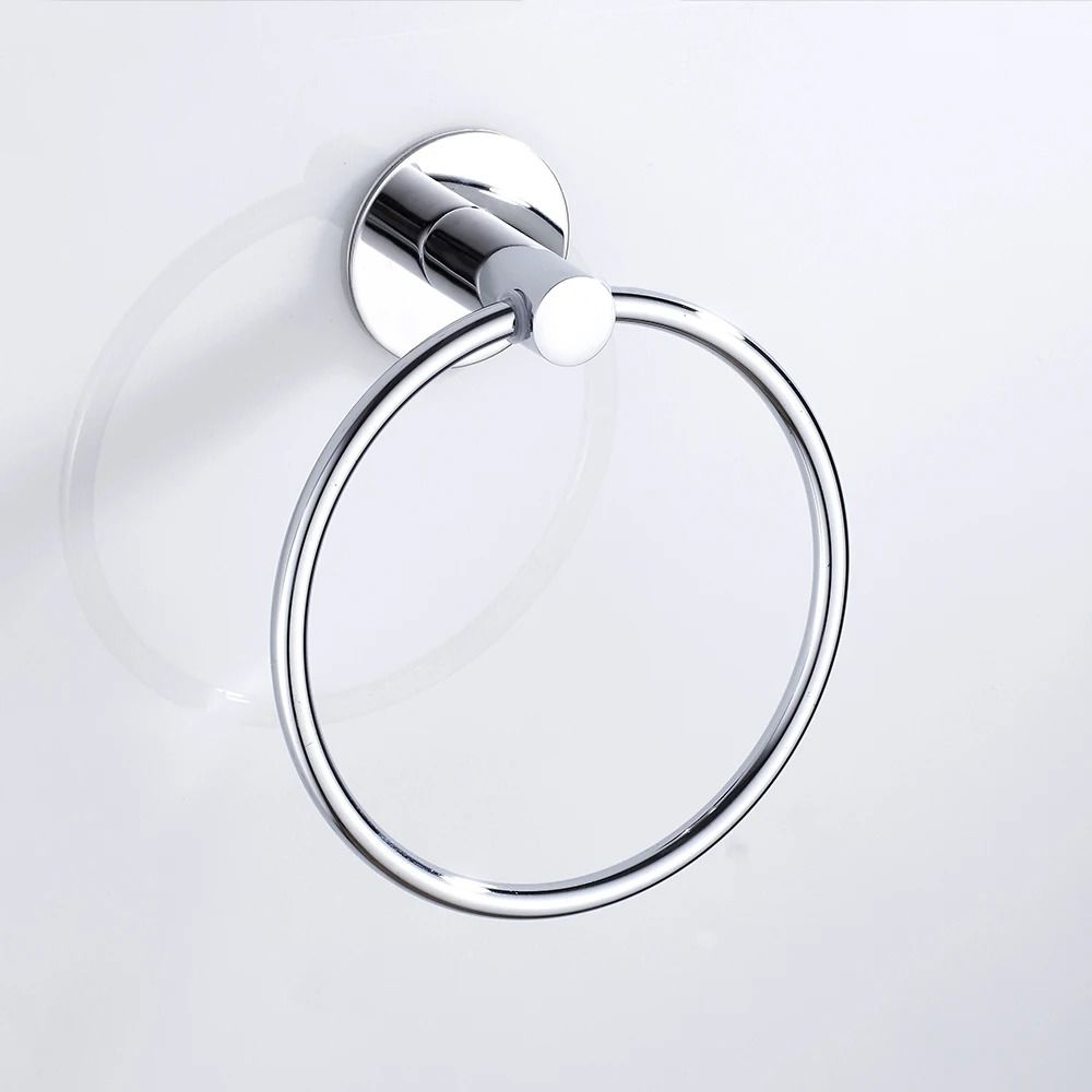 Self Adhesive Stainless Steel Towel Ring Holder 3