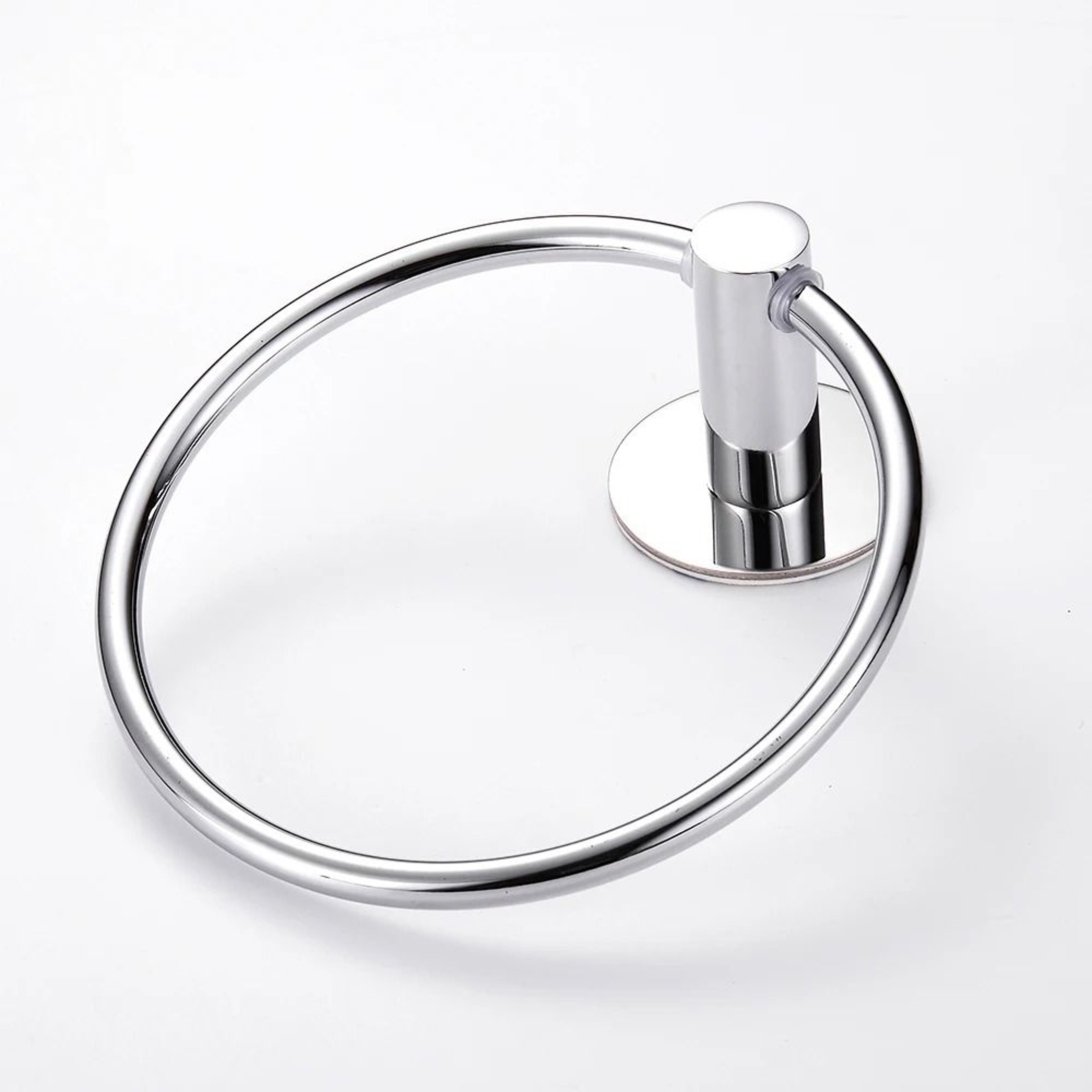Self Adhesive Stainless Steel Towel Ring Holder 4