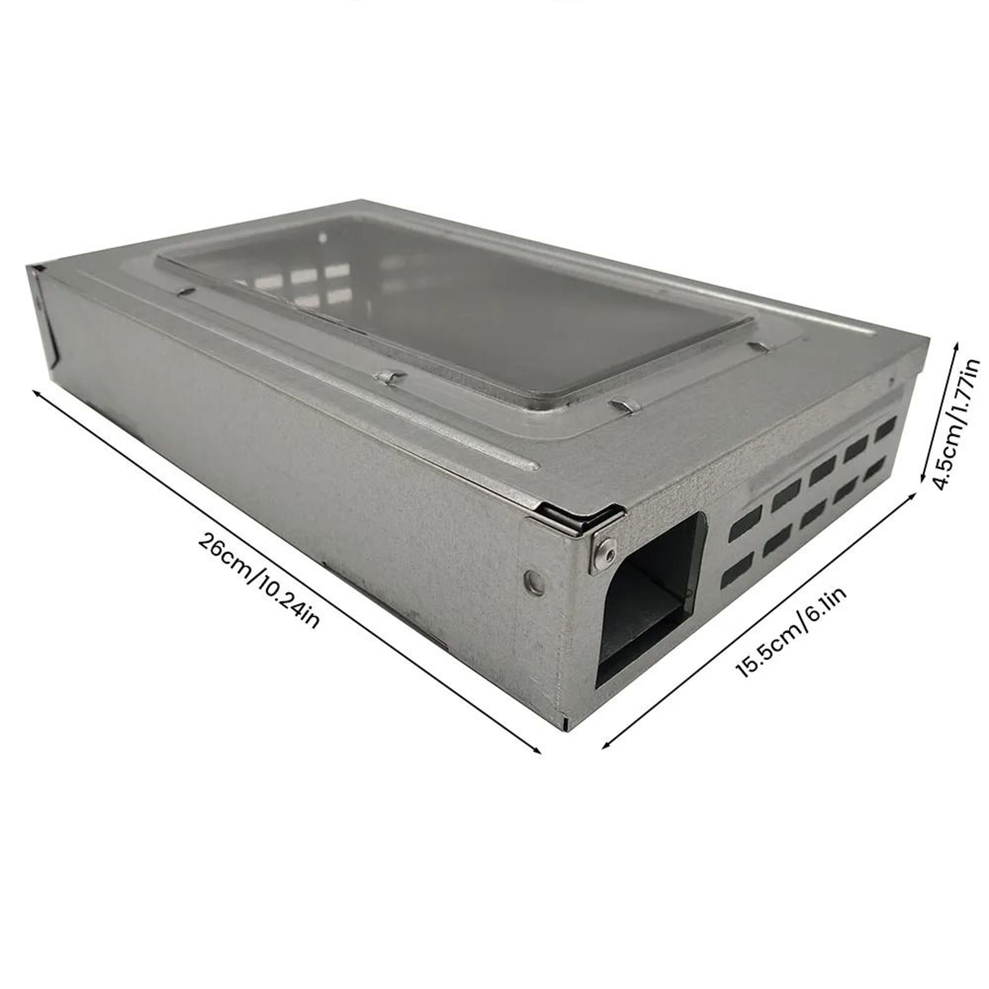 Reusable Covered Mouse Trap Rodent Catcher – view 7