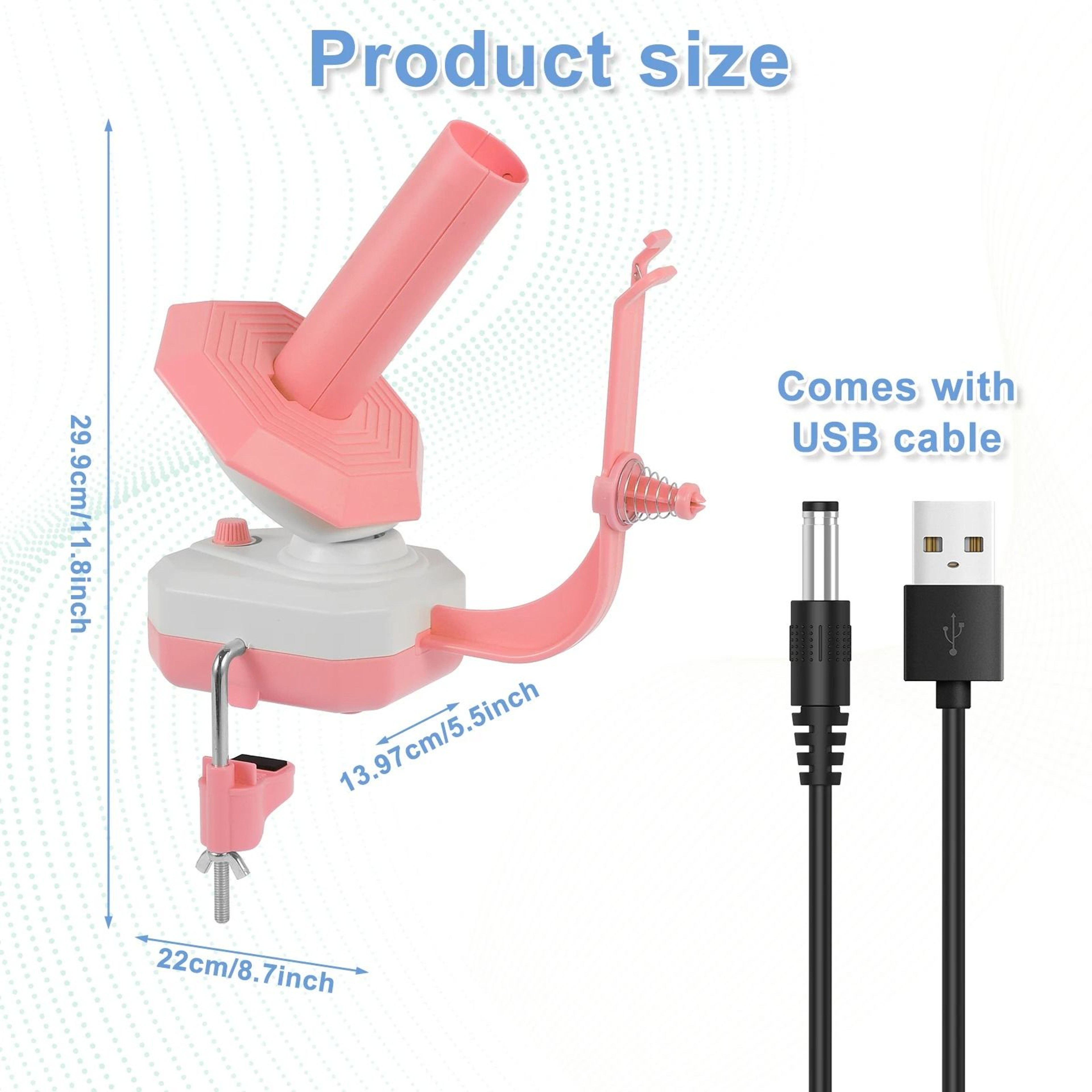 Electric Yarn Ball Winder for Crocheting – view 9