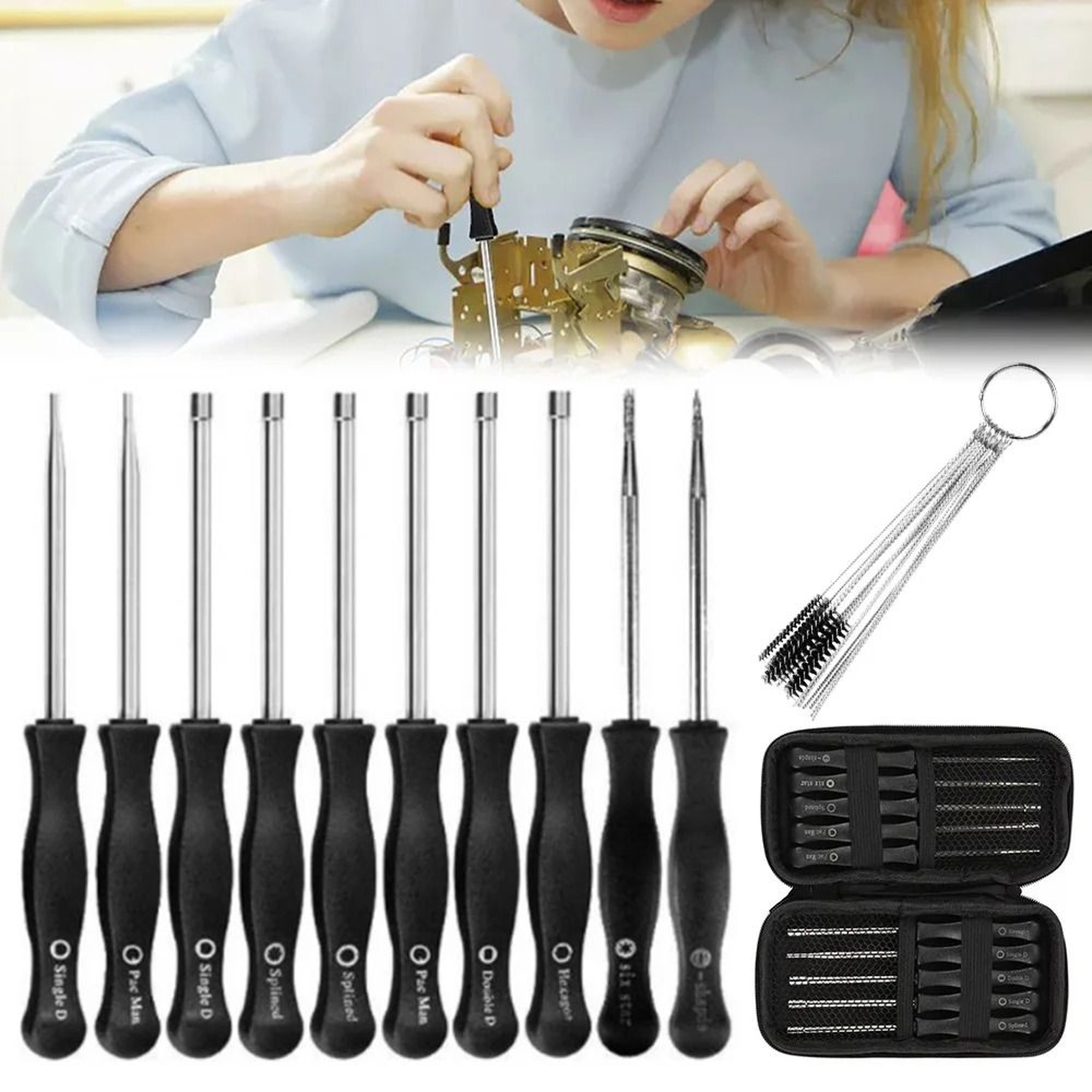 Carburetor Adjustment Screwdriver Kit For 2 Cycle Small Engines 2