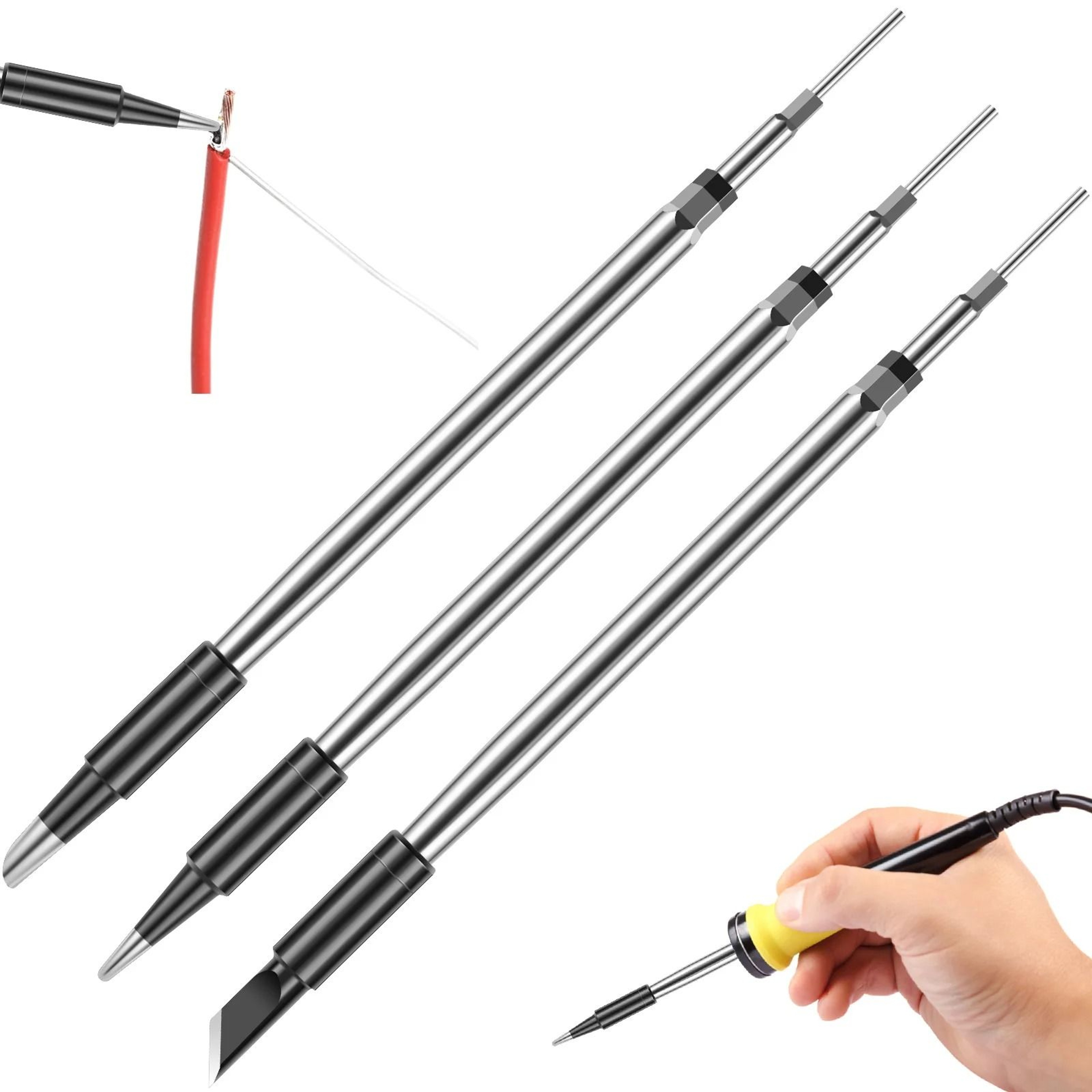3 Piece C210 Soldering Iron Tip Set 6