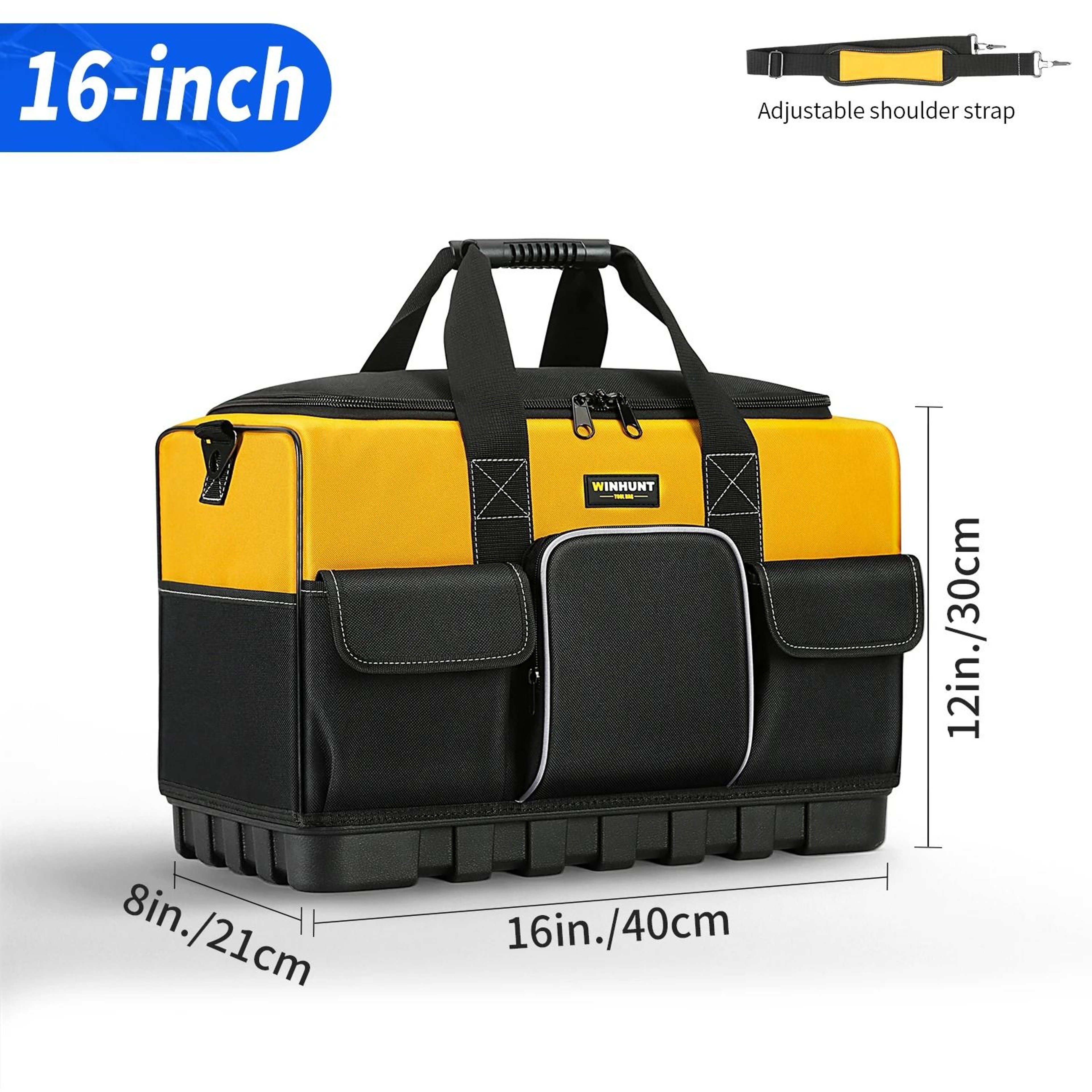 Heavy Duty 16 Pocket Electrician Tool Bag 6
