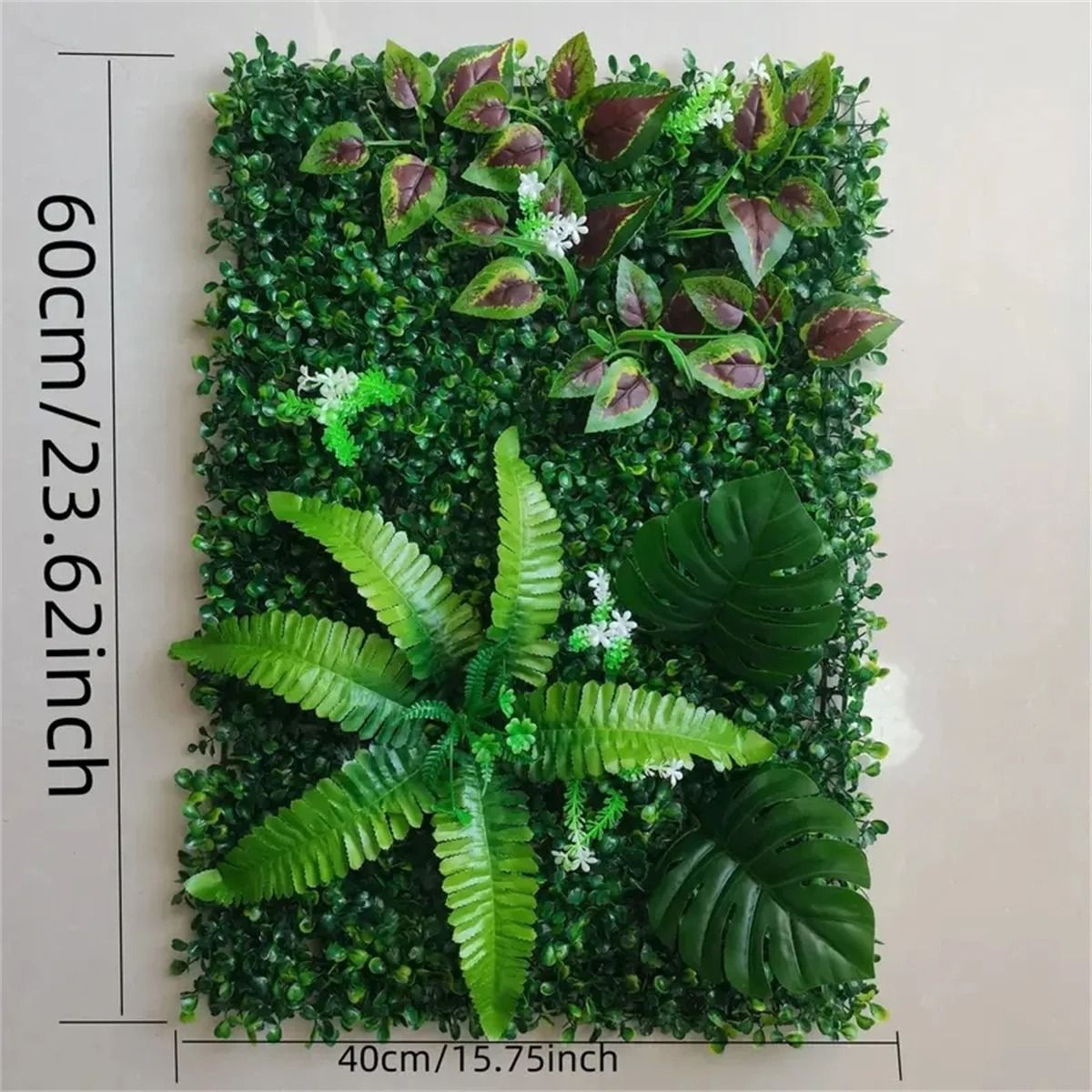 Artificial Green Plant Wall Panel – view 8