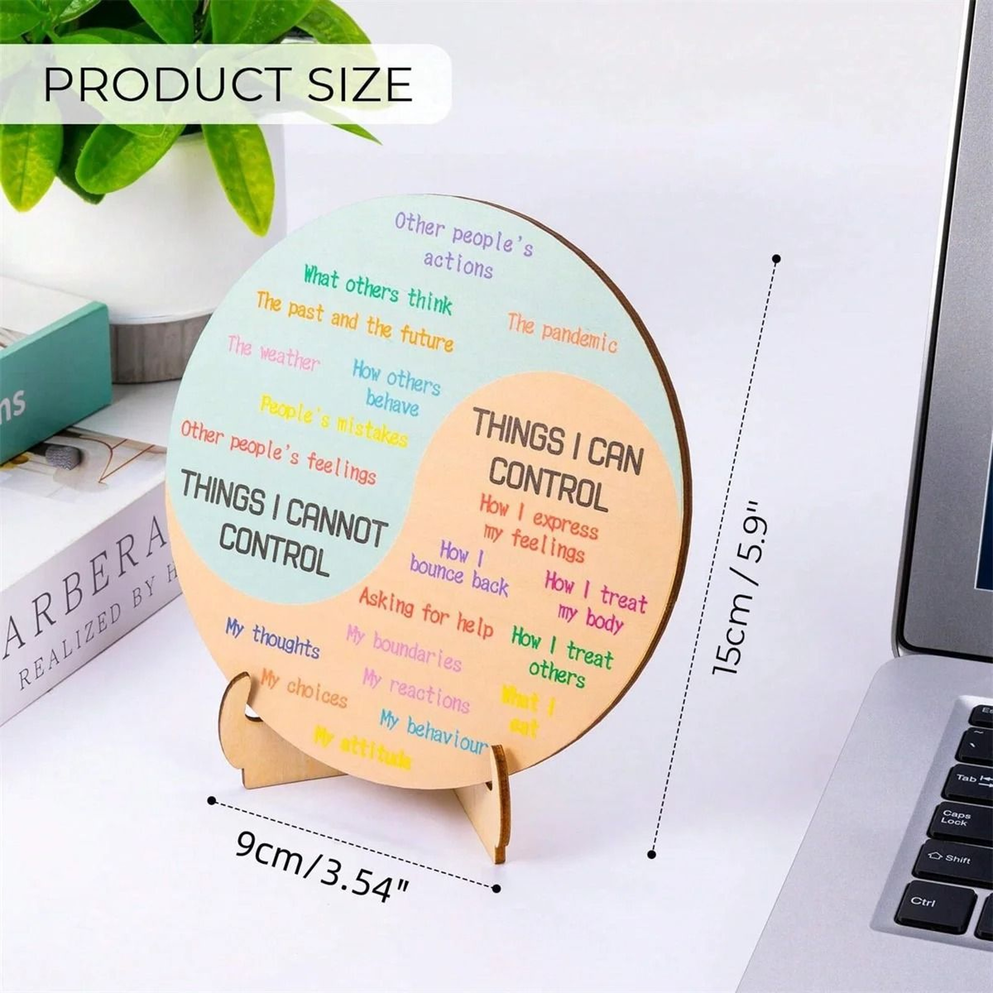 Feelings Wheel Desk Decor Chart 4