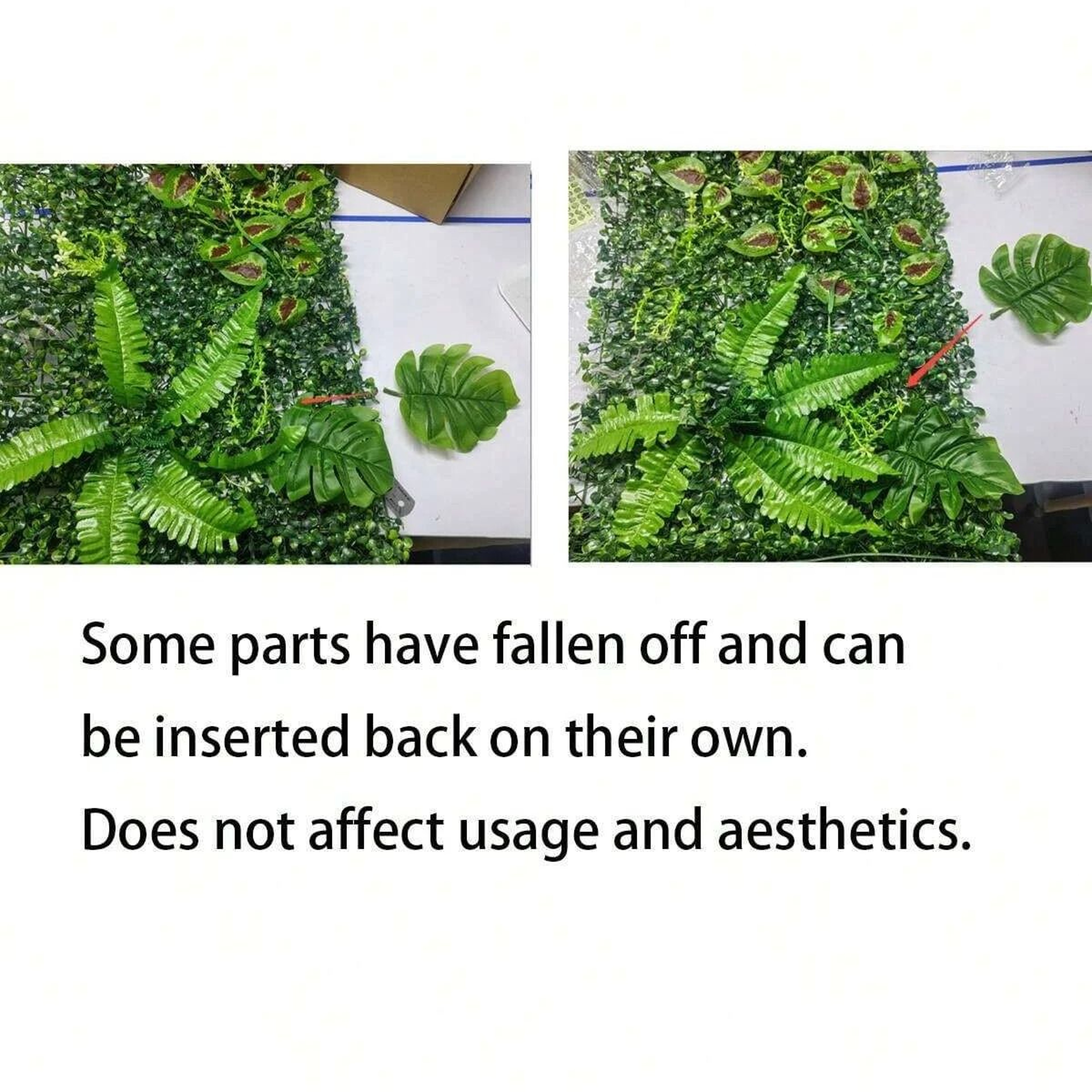 Artificial Green Plant Wall Decor 4