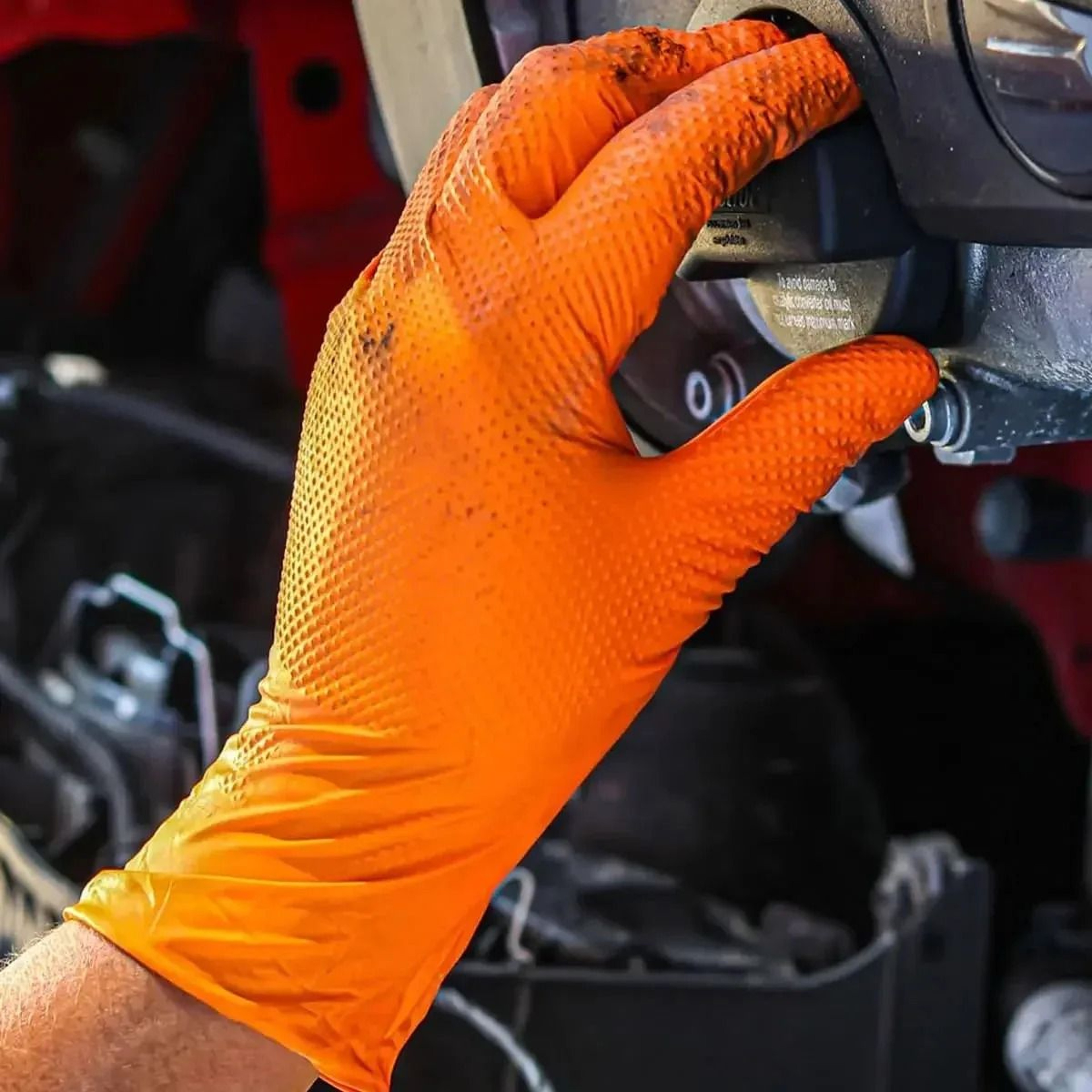 Heavy Duty Nitrile Disposable Gloves 5