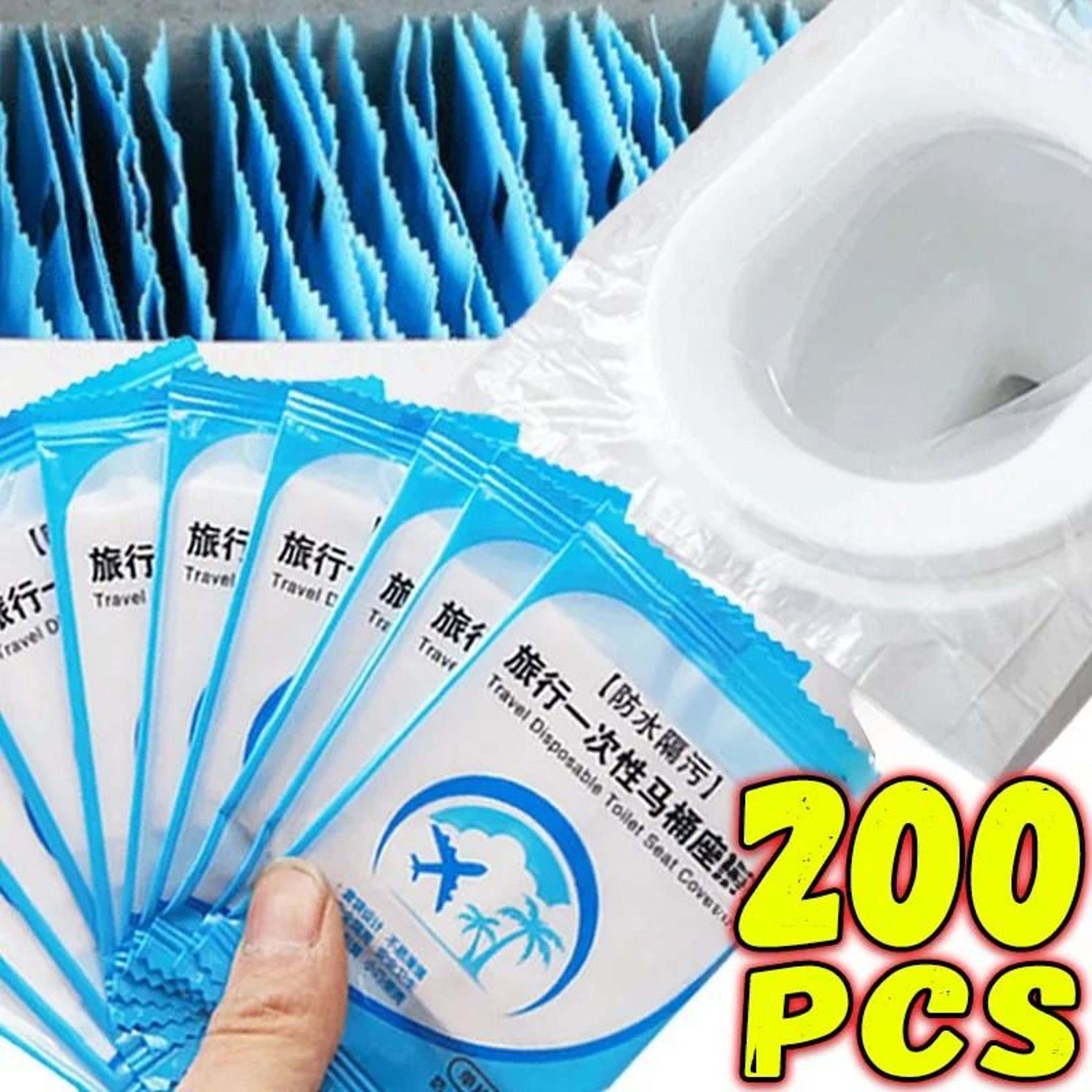 Disposable Travel Toilet Seat Covers For Public Restrooms 0