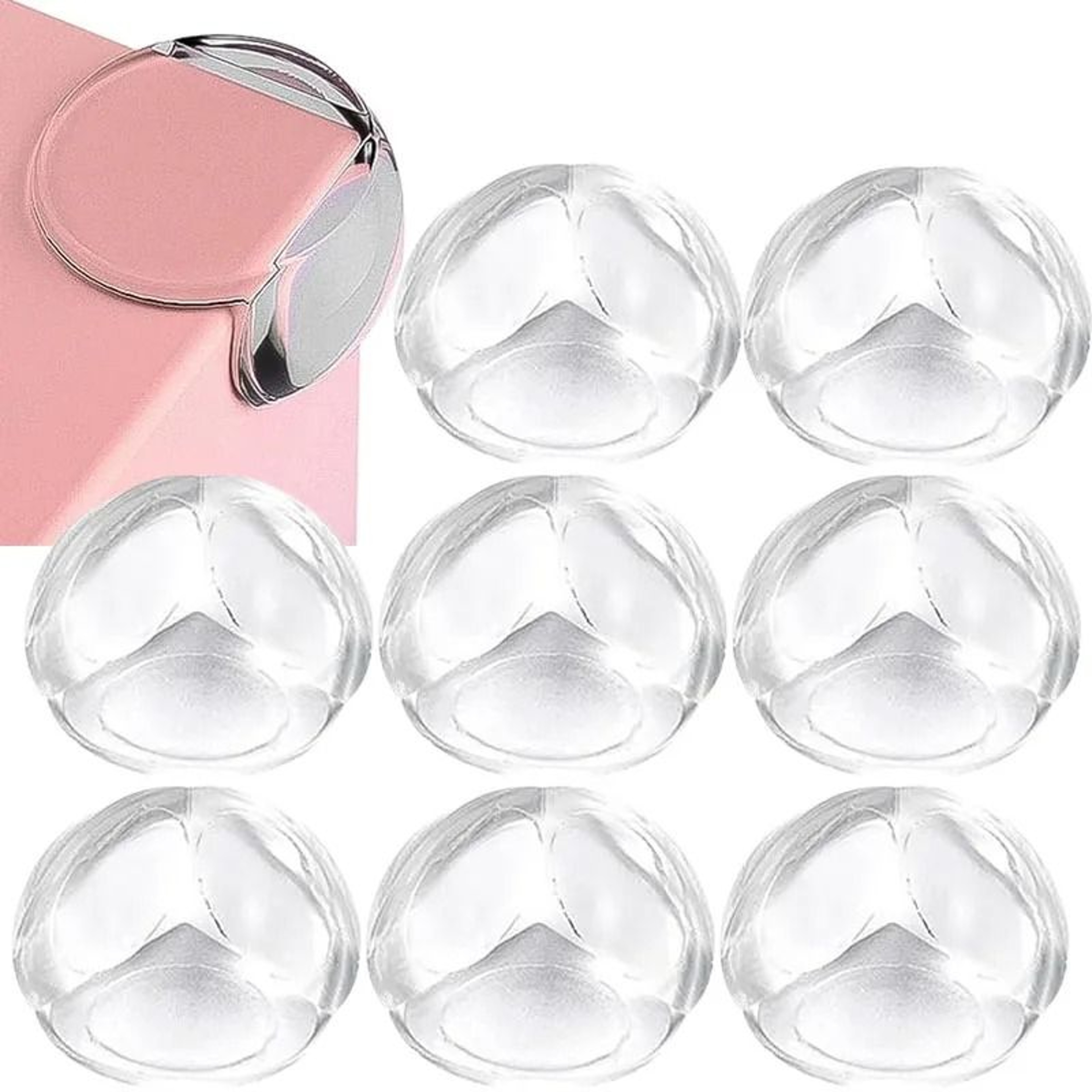 Transparent Silicone Edge Protector For Baby Safety 6