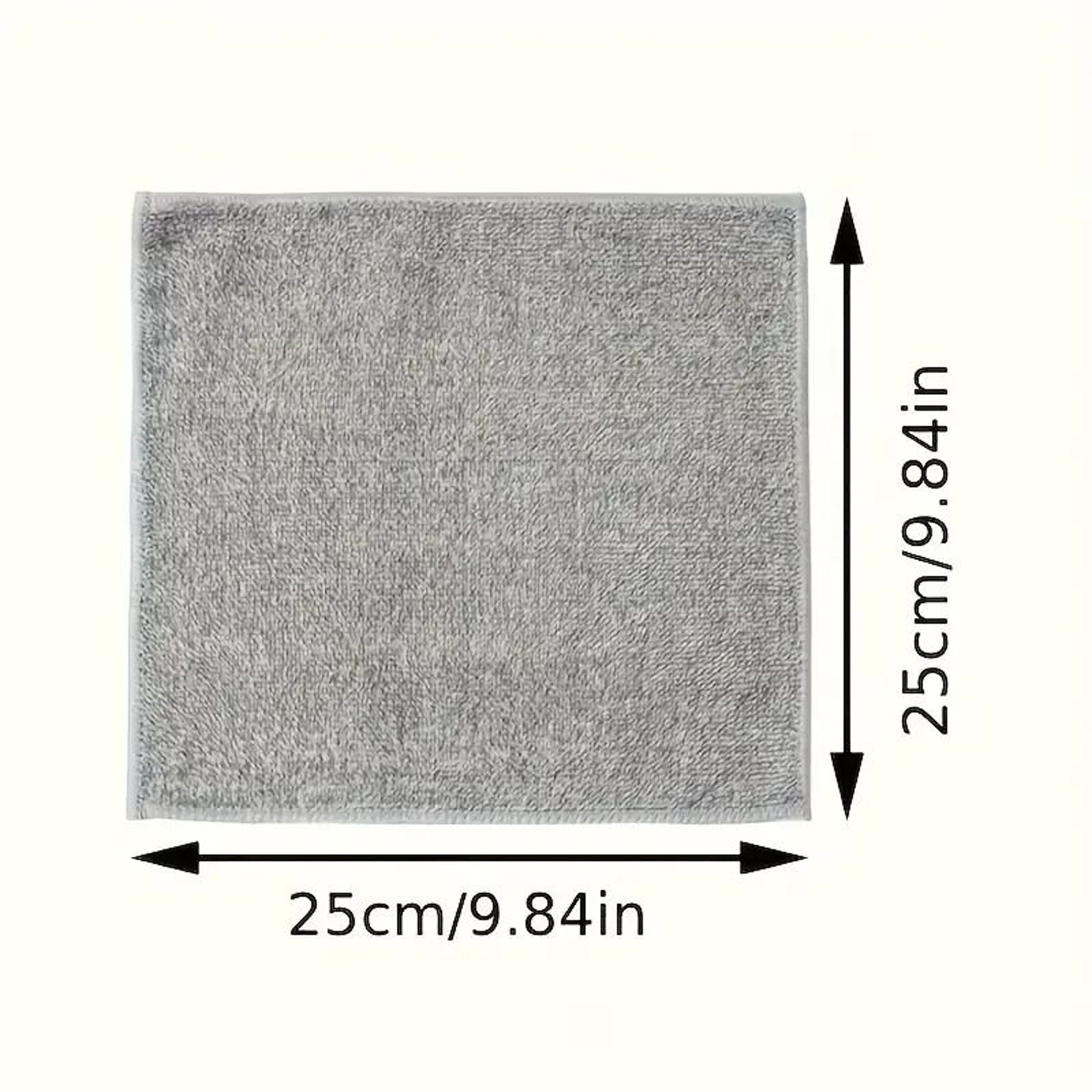 Gray Bamboo Charcoal Microfiber Kitchen Cleaning Cloths – view 8